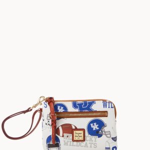 Collegiate University of Kentucky Zip Around Wristlet