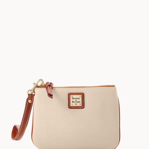 Pebble Grain Stadium Wristlet