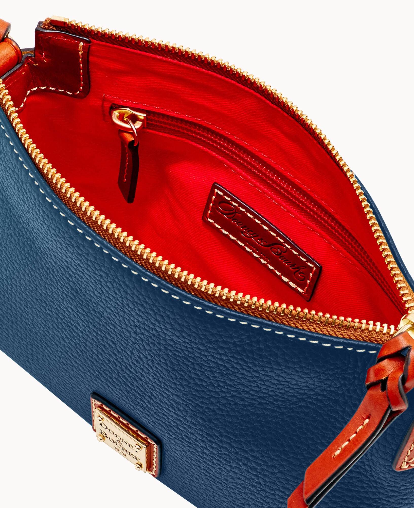 Pebble Grain Crossbody Pouchette - Image 9