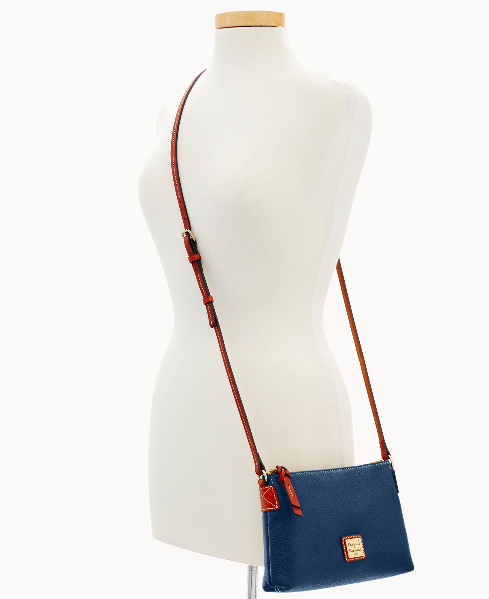 Pebble Grain Crossbody Pouchette - Image 10