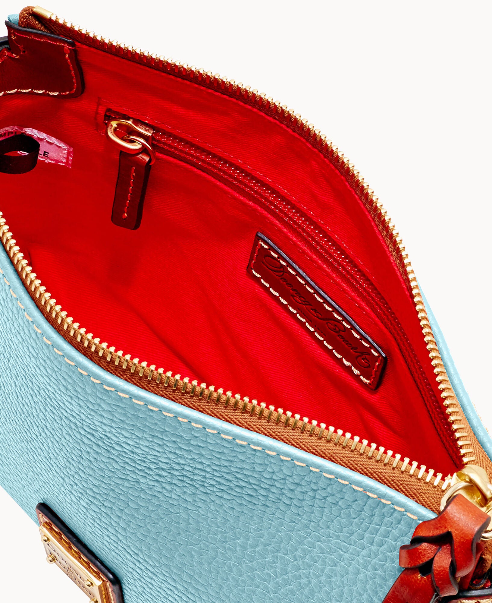 Pebble Grain Crossbody Pouchette - Image 15
