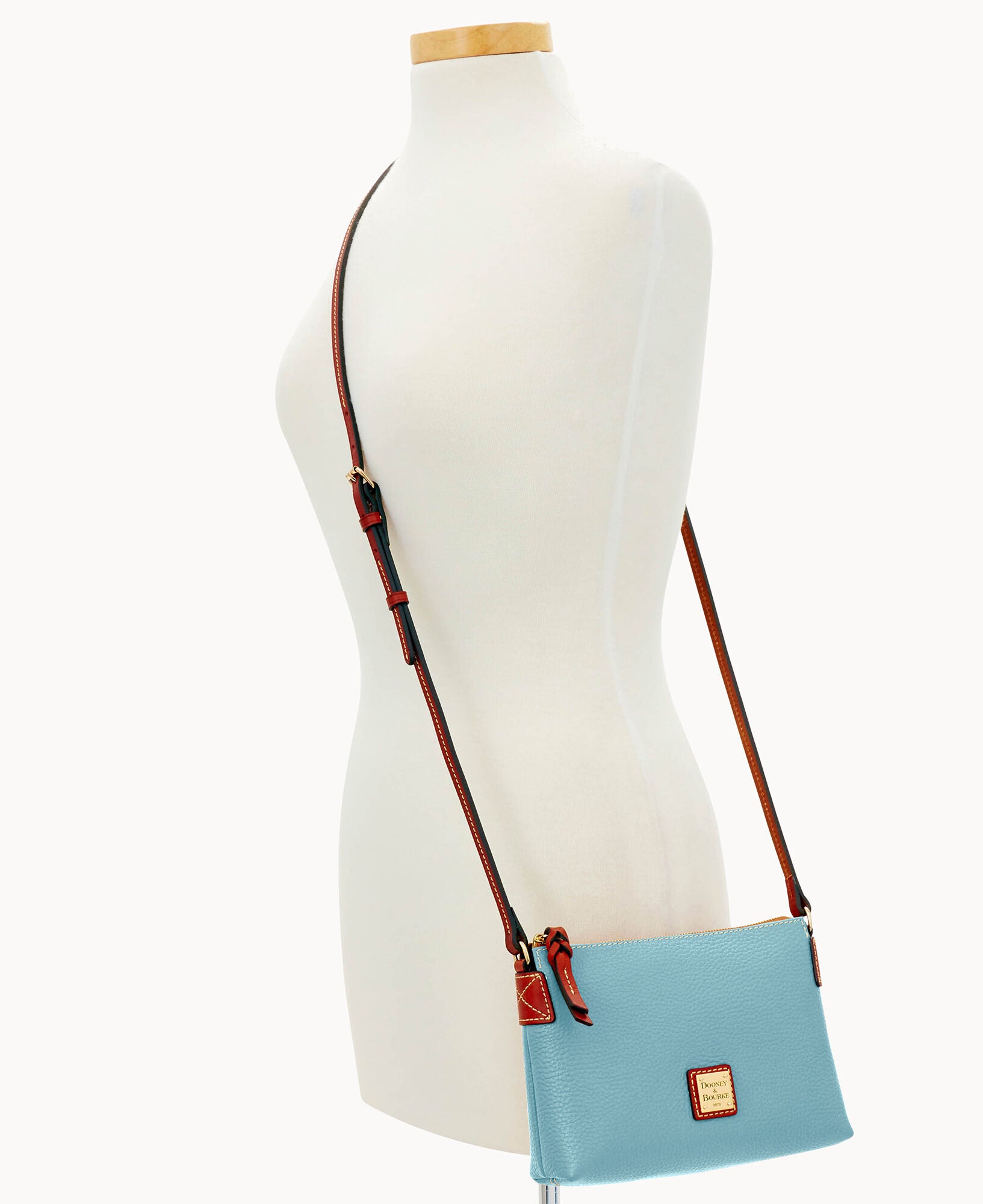 Pebble Grain Crossbody Pouchette - Image 16