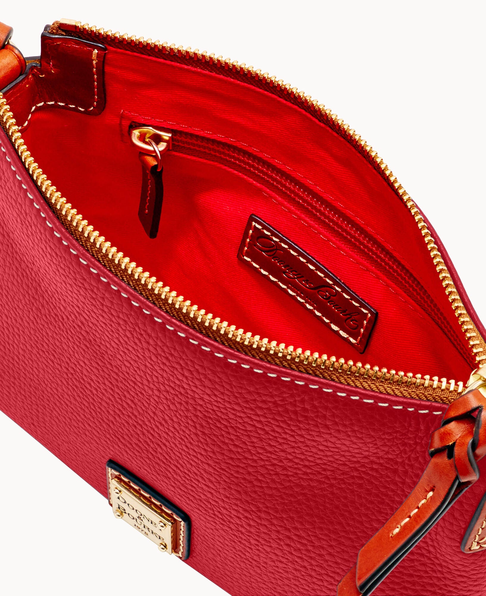Pebble Grain Crossbody Pouchette - Image 6