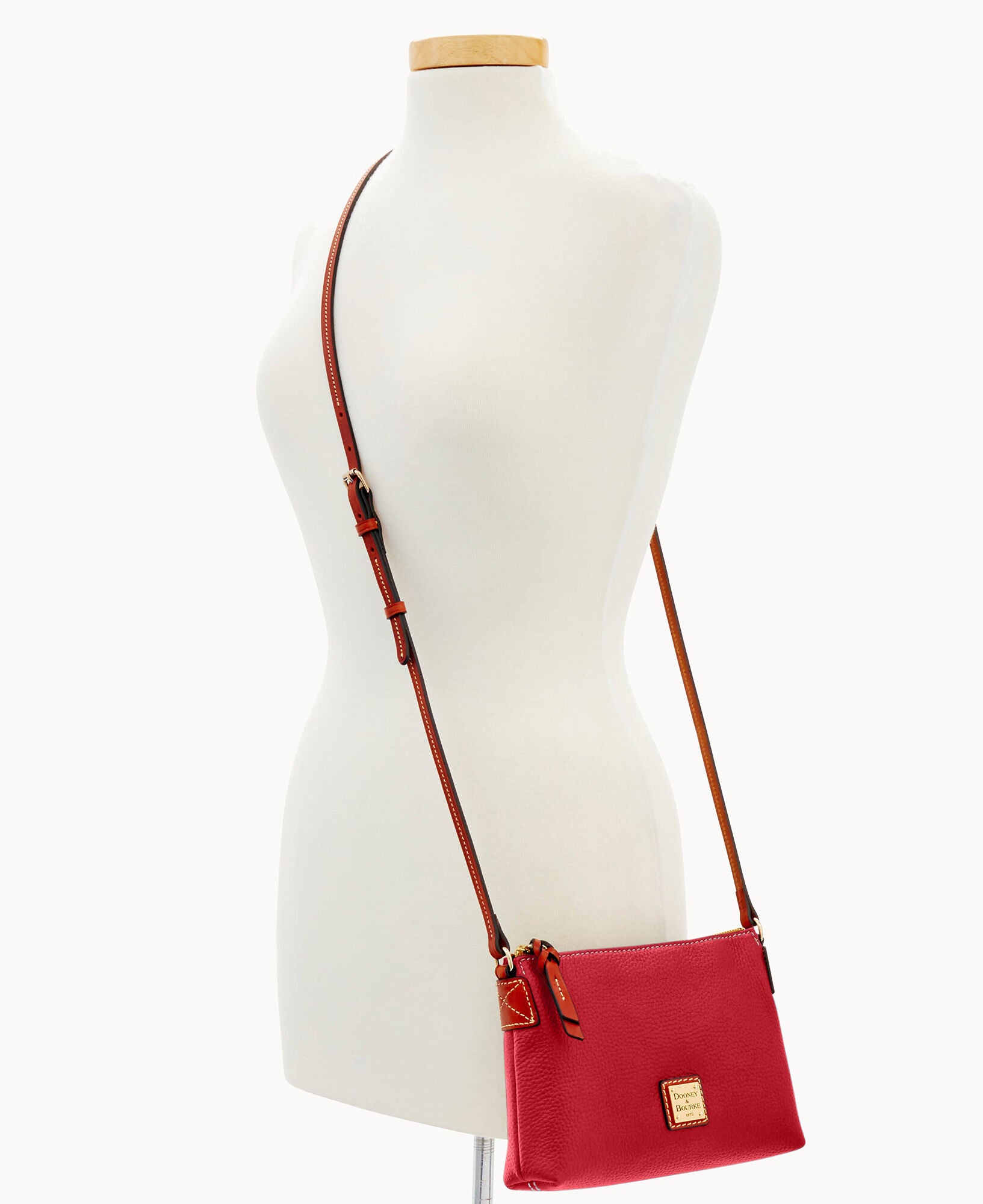 Pebble Grain Crossbody Pouchette - Image 7