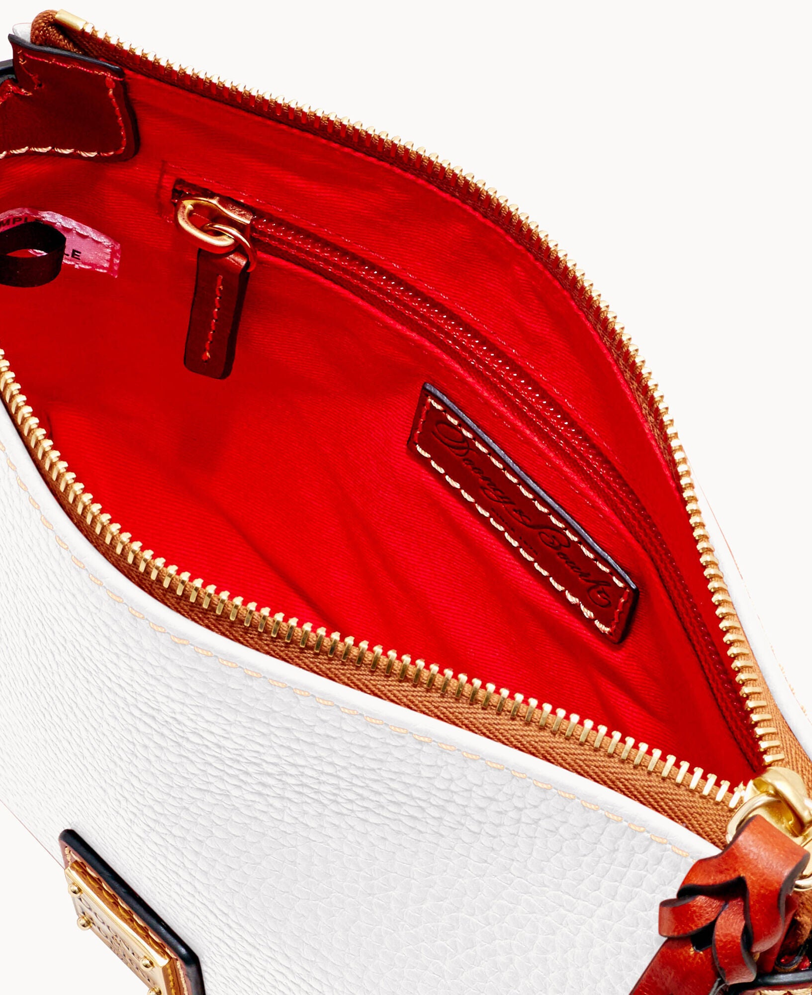 Pebble Grain Crossbody Pouchette - Image 12