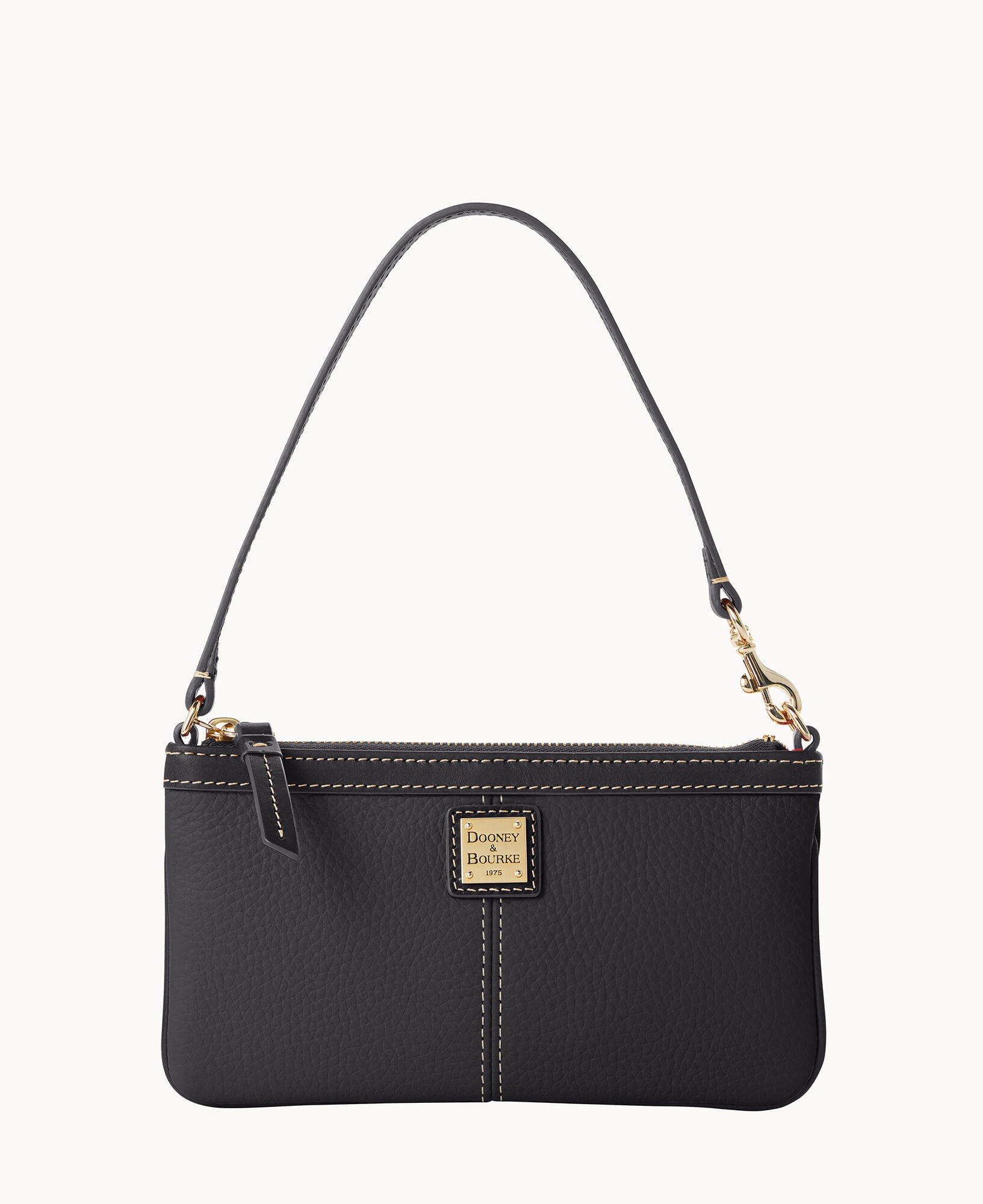 Pebble Grain Large Slim Wristlet - Image 10