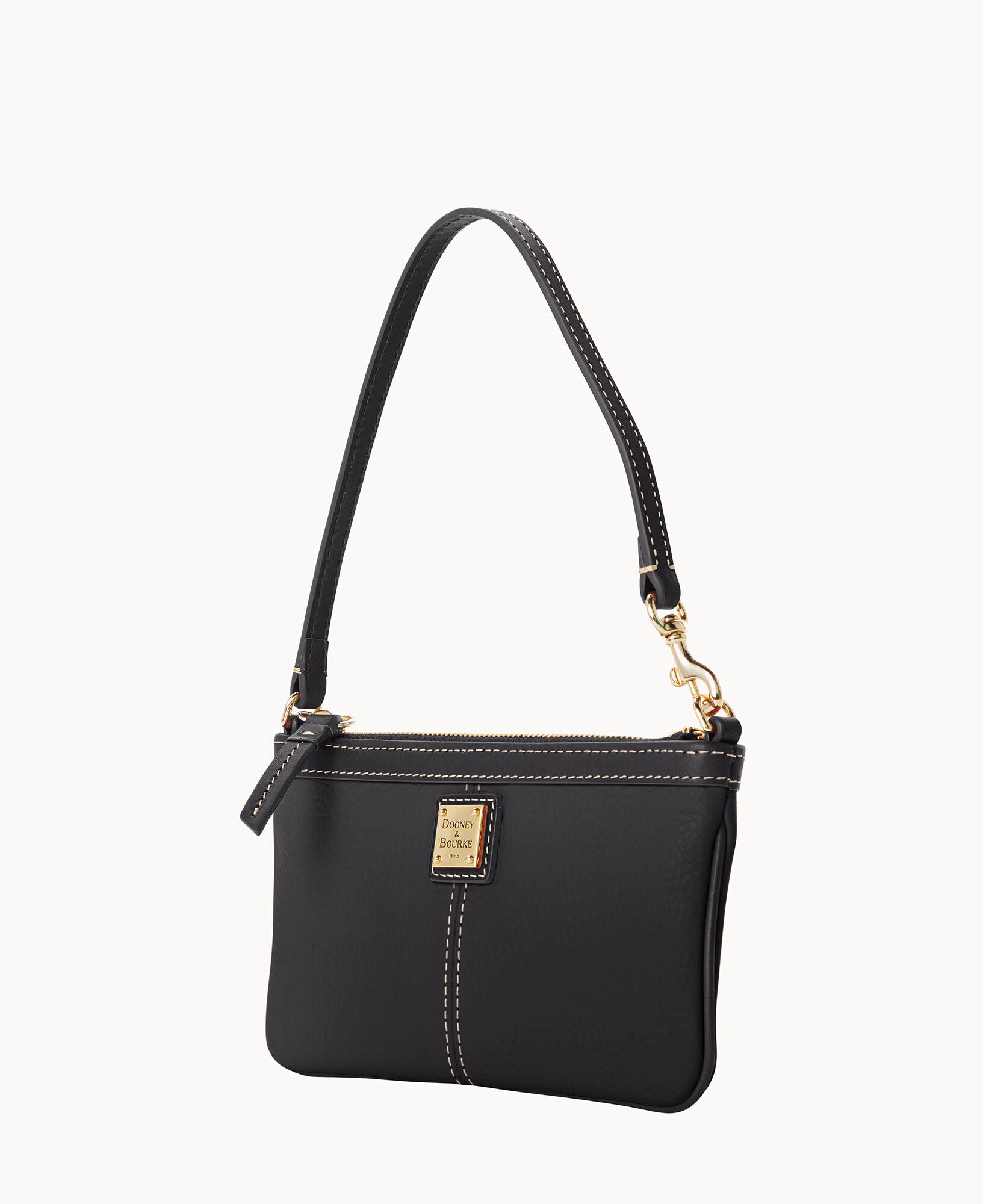 Pebble Grain Large Slim Wristlet - Image 11