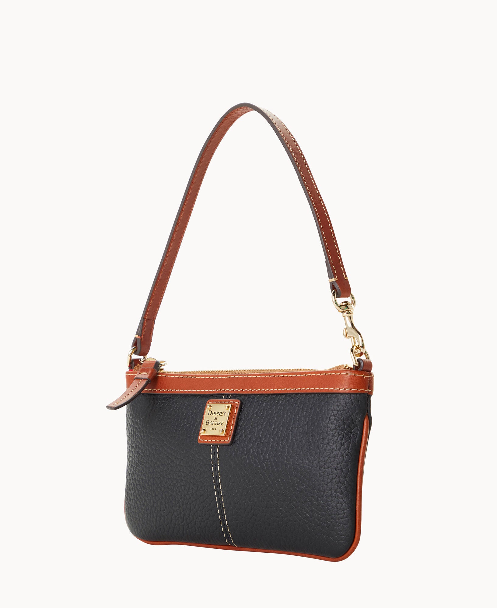 Pebble Grain Large Slim Wristlet - Image 2