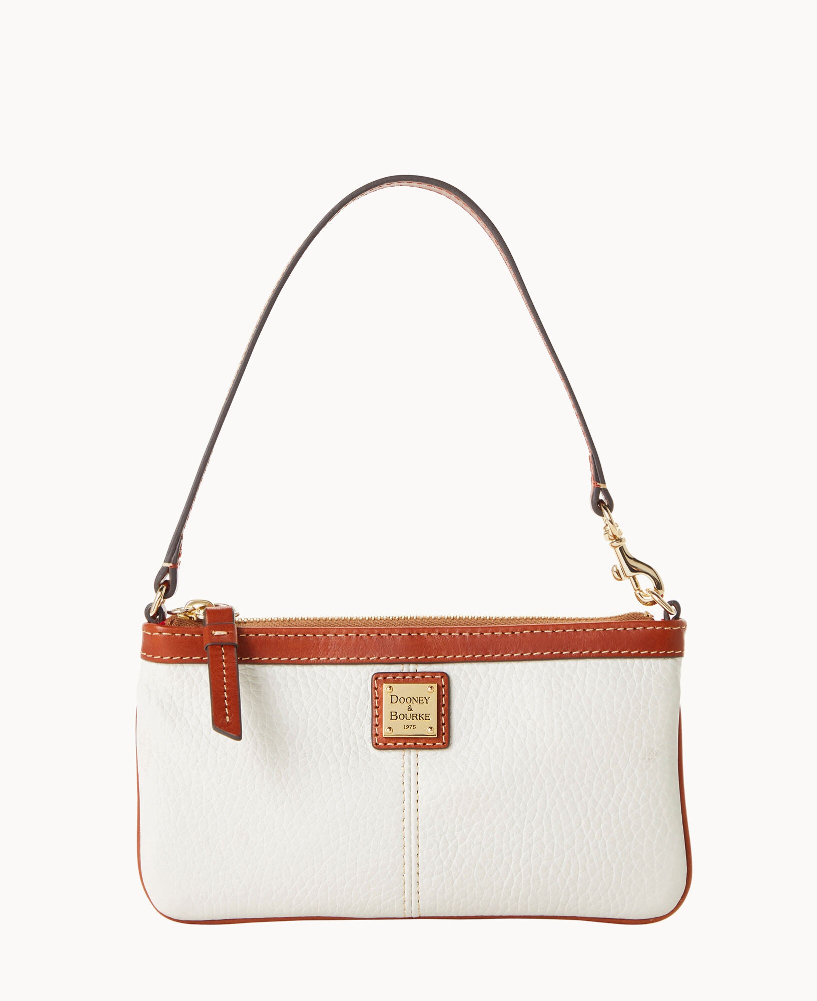 Pebble Grain Large Slim Wristlet - Image 13