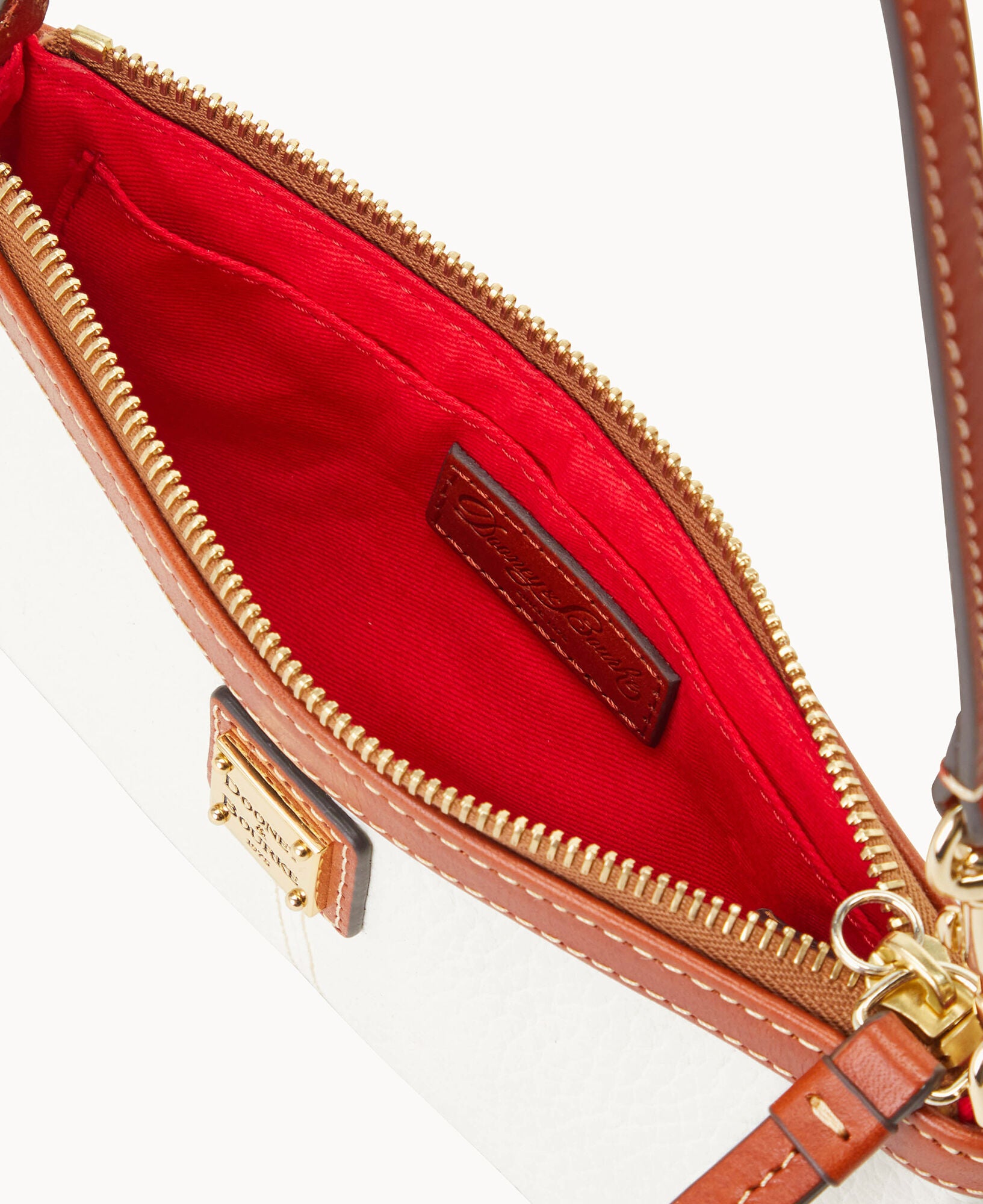 Pebble Grain Large Slim Wristlet - Image 15