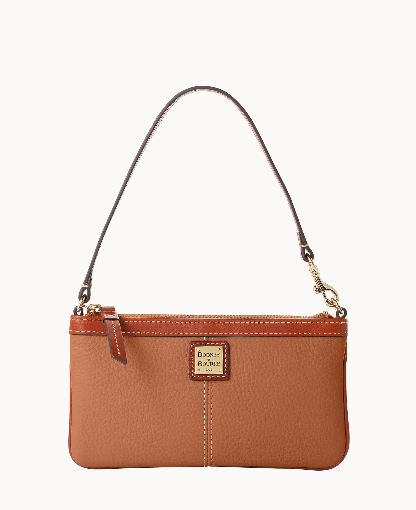 Pebble Grain Large Slim Wristlet - Image 4