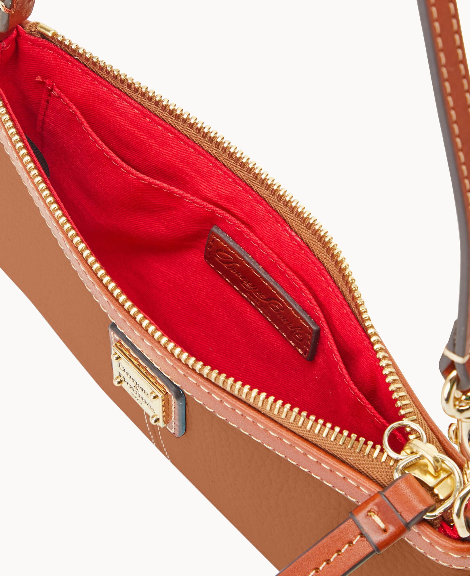 Pebble Grain Large Slim Wristlet - Image 6