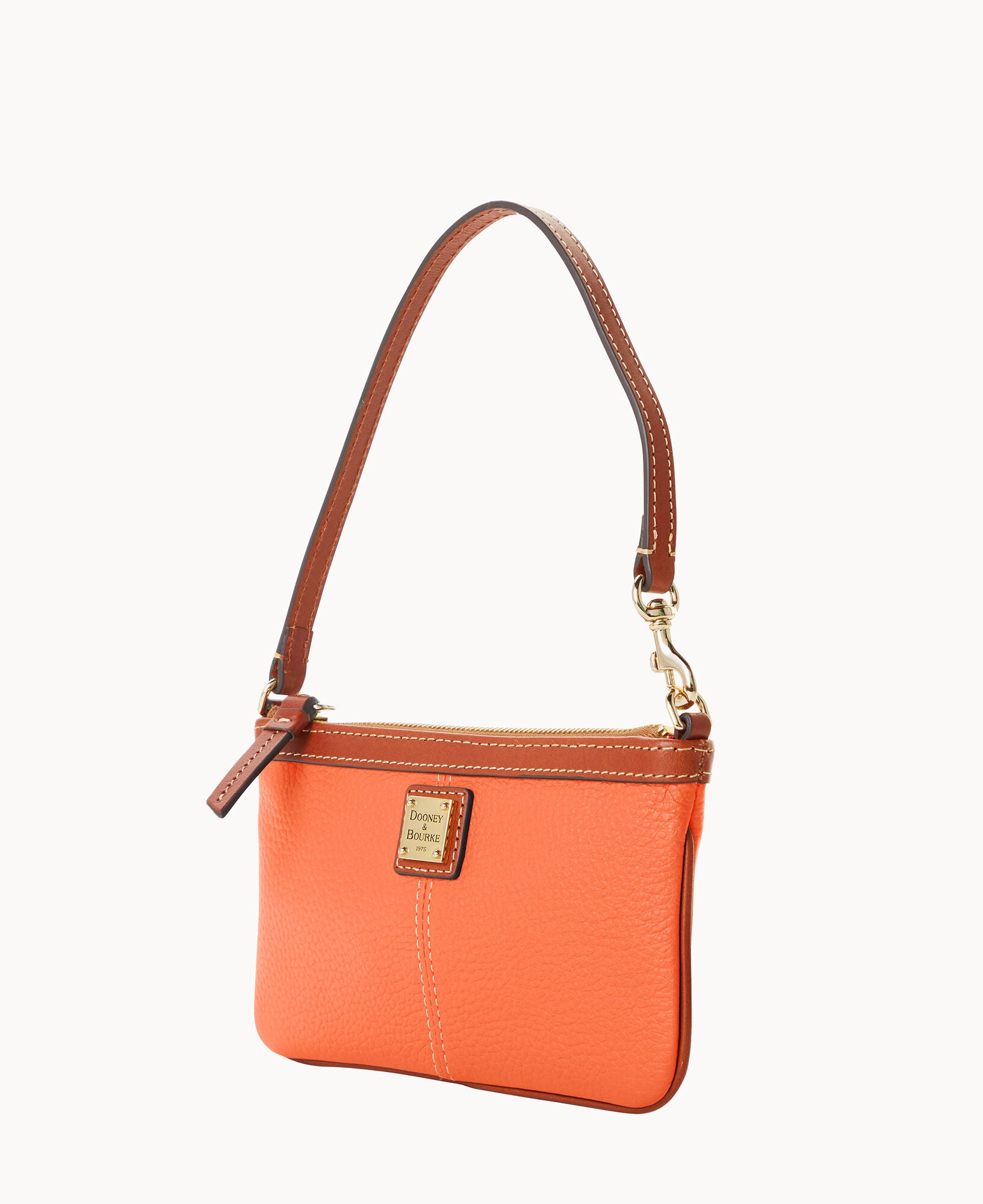 Pebble Grain Large Slim Wristlet - Image 22