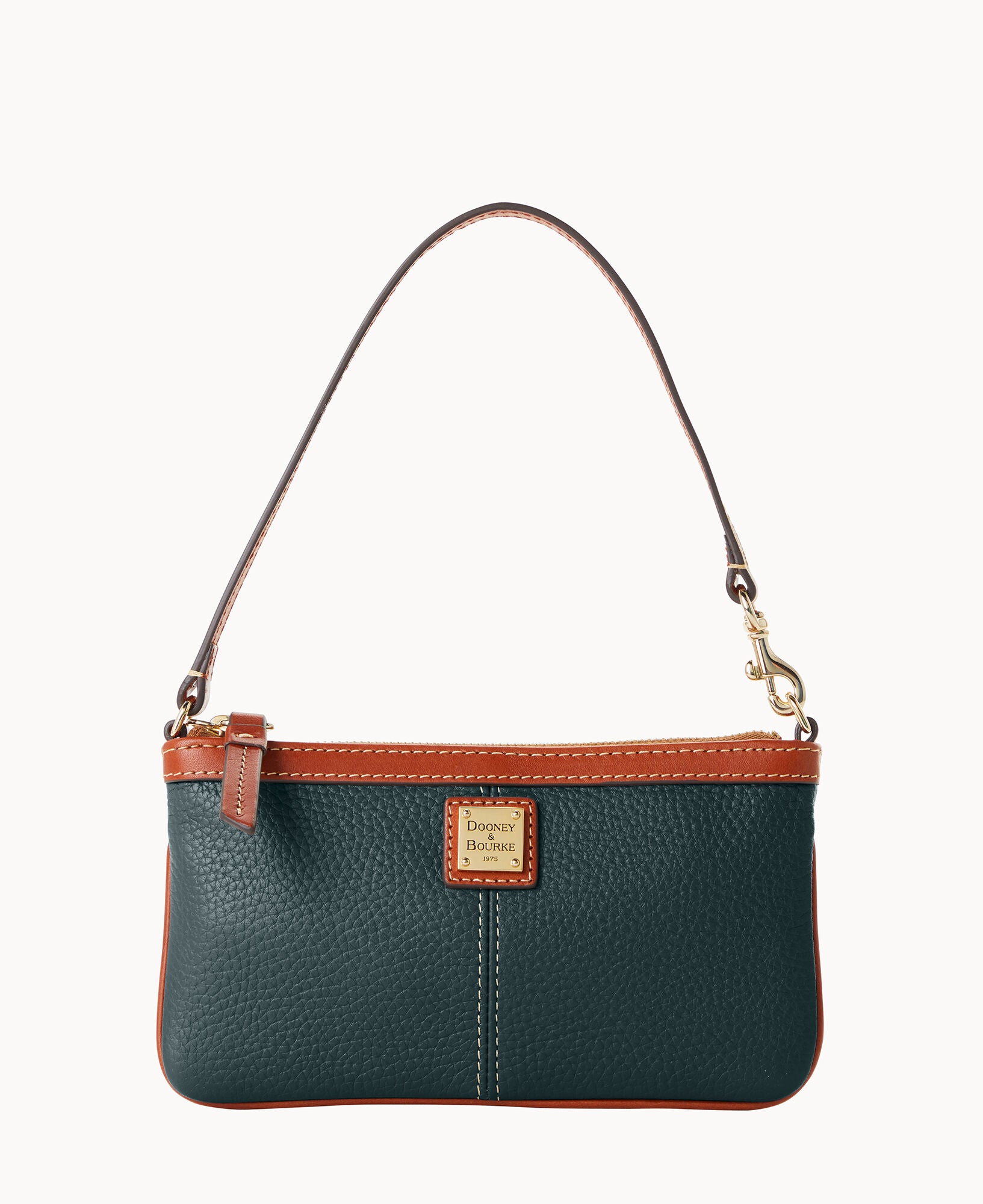 Pebble Grain Large Slim Wristlet - Image 27