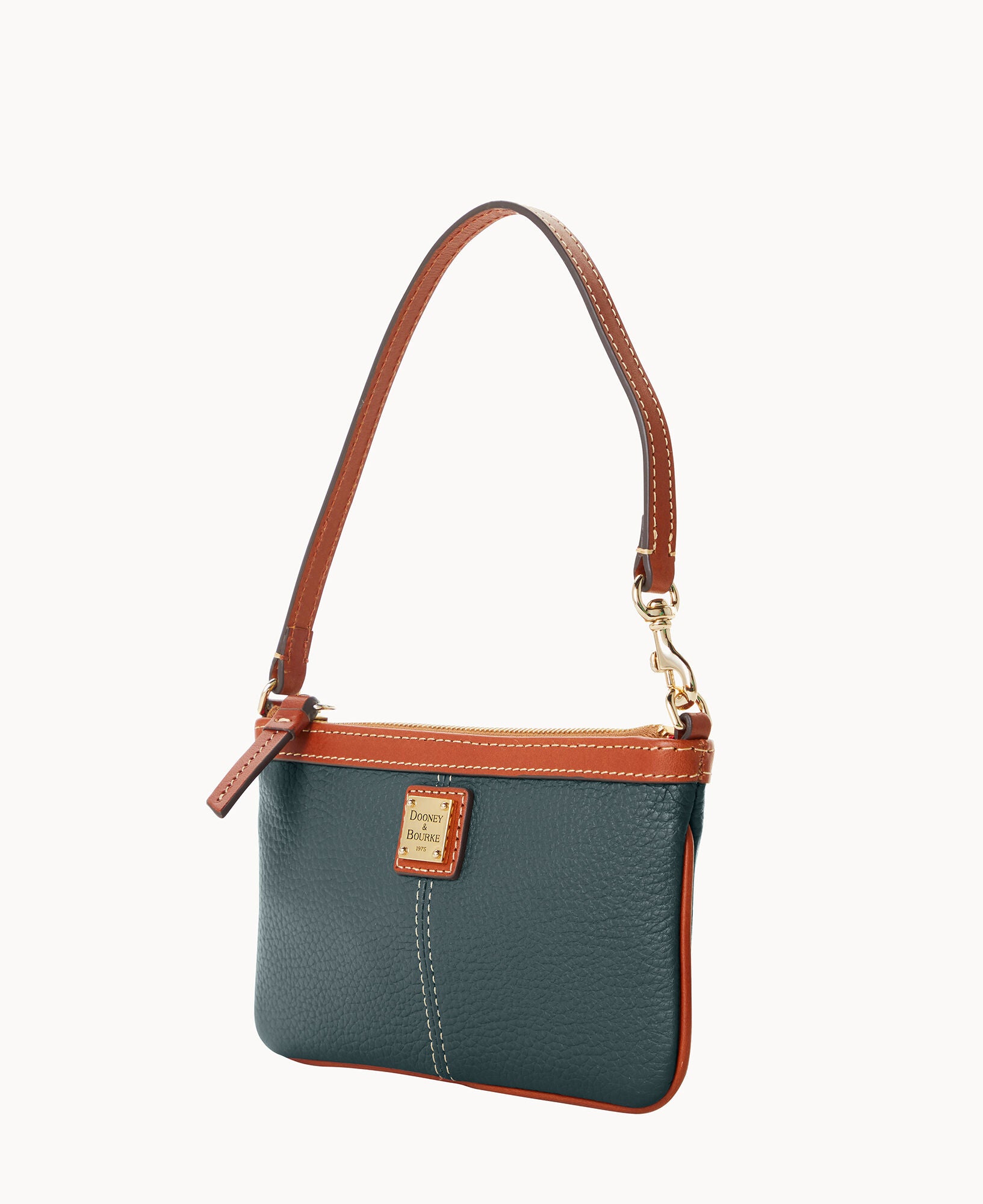 Pebble Grain Large Slim Wristlet - Image 28