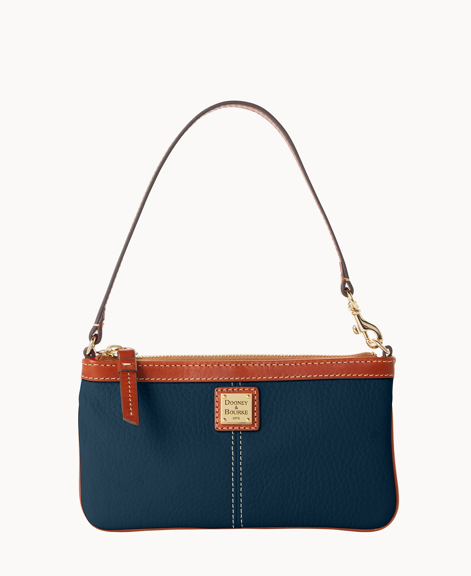 Pebble Grain Large Slim Wristlet - Image 7