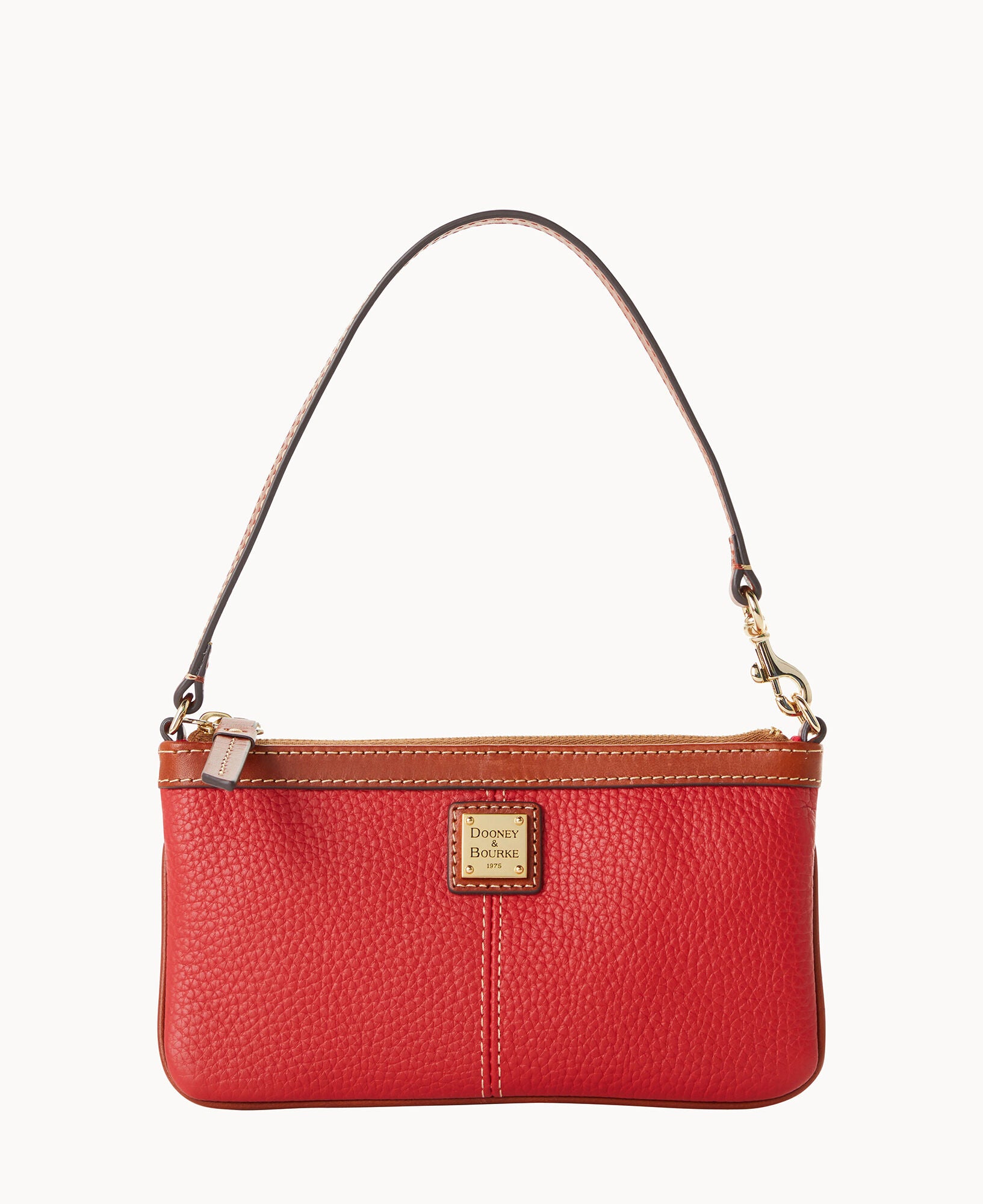 Pebble Grain Large Slim Wristlet - Image 16
