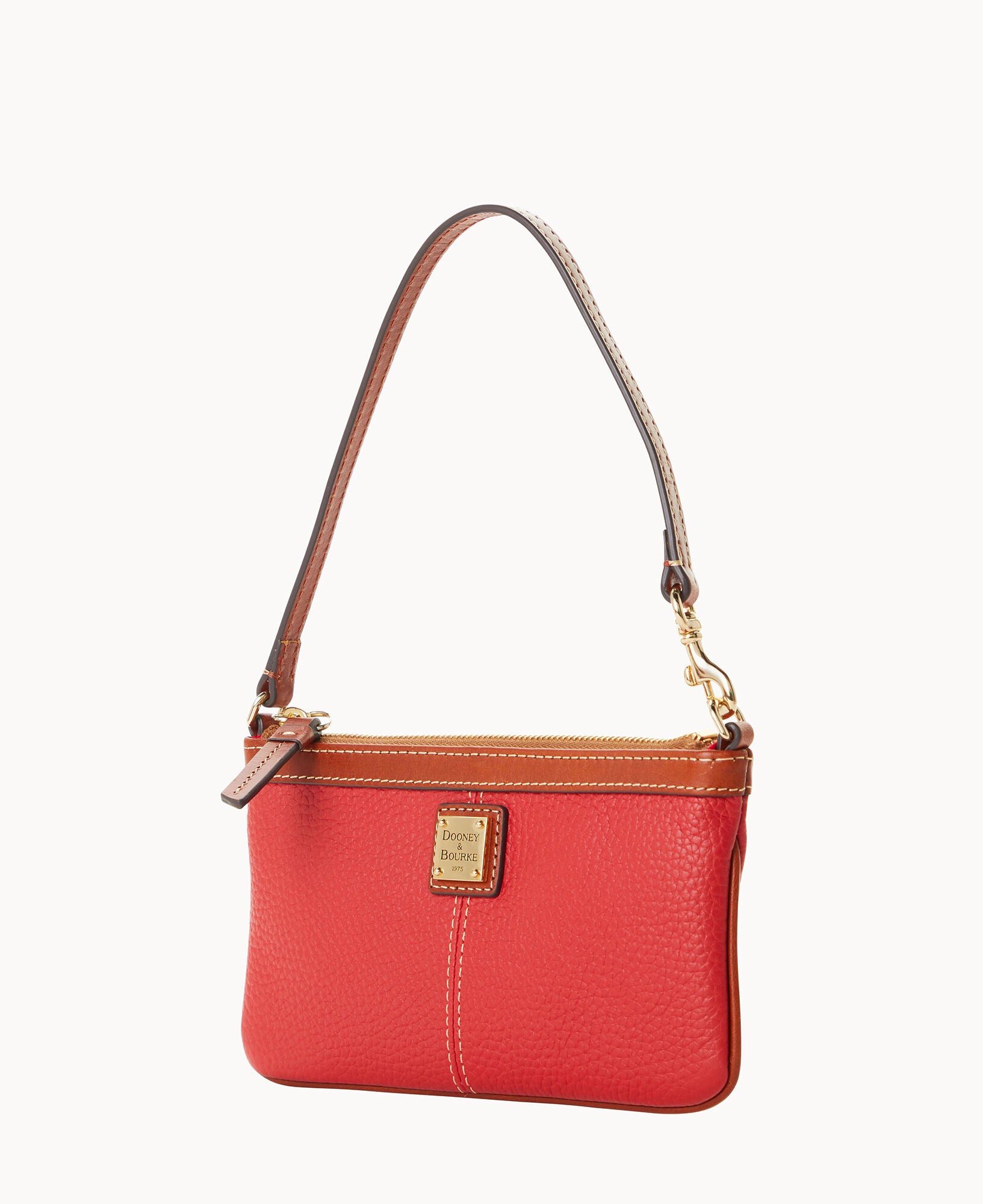 Pebble Grain Large Slim Wristlet - Image 17