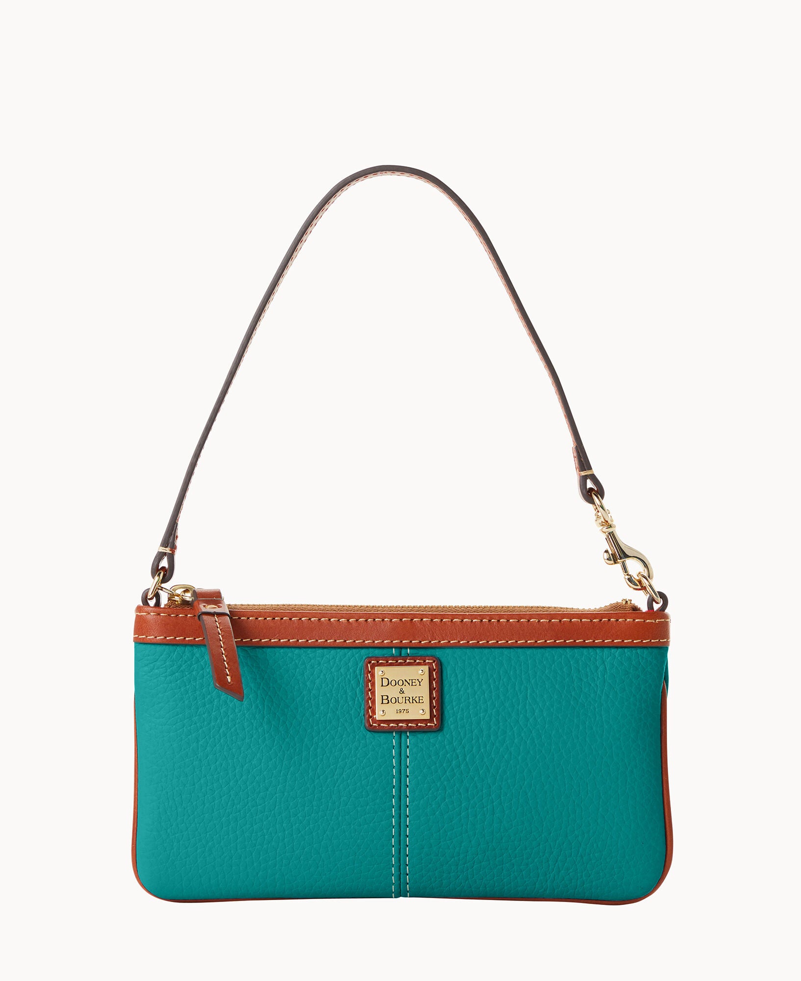 Pebble Grain Large Slim Wristlet - Image 24