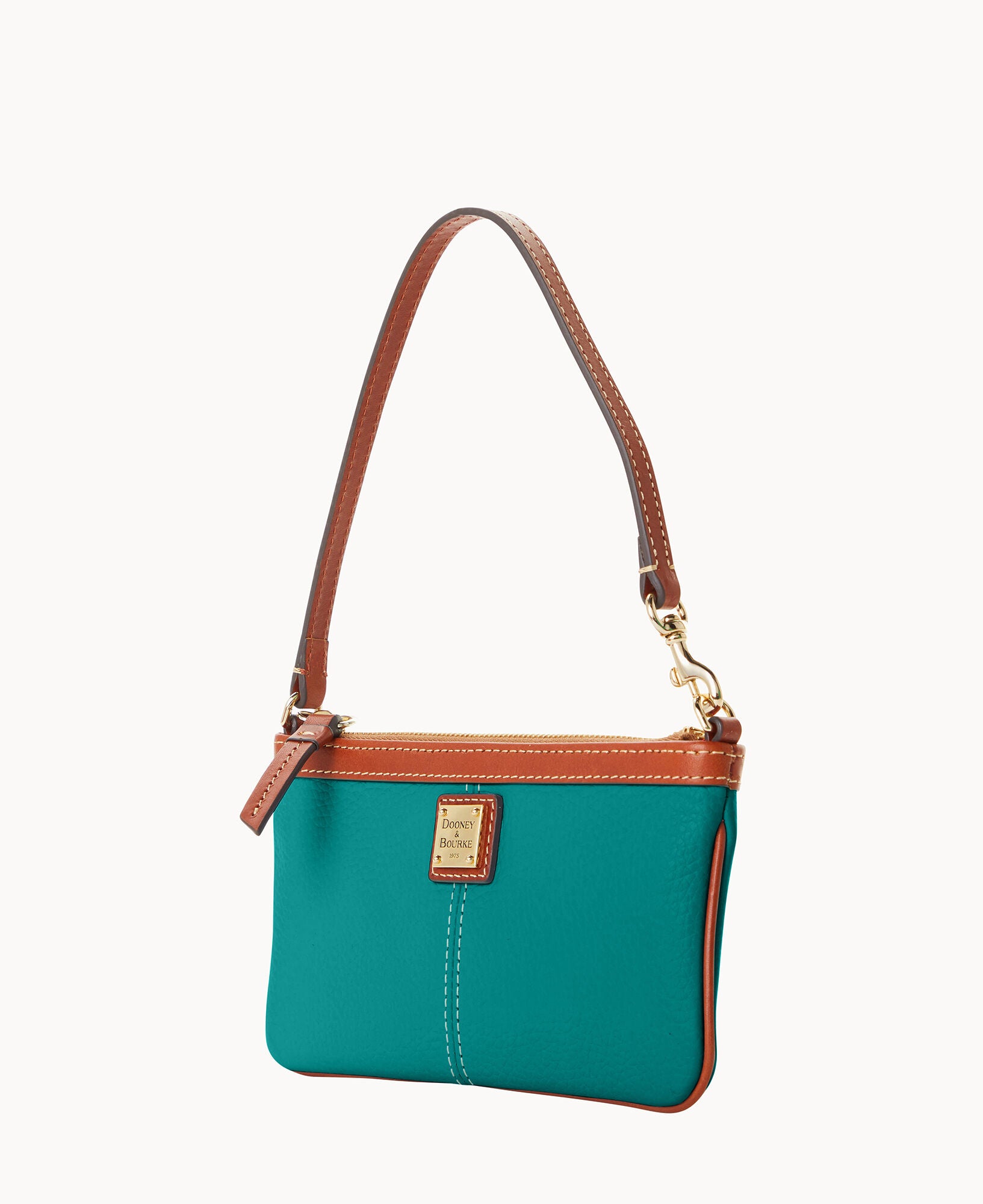 Pebble Grain Large Slim Wristlet - Image 25