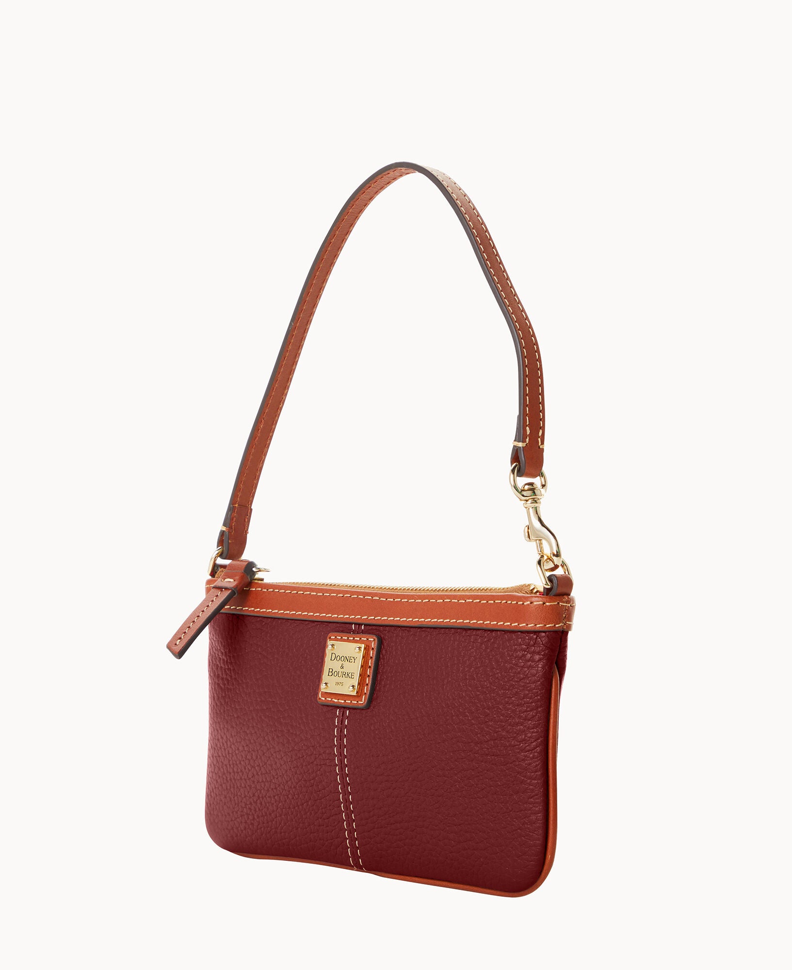 Pebble Grain Large Slim Wristlet - Image 30