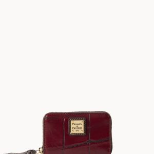 Denison Large Zip Around Credit Card Case