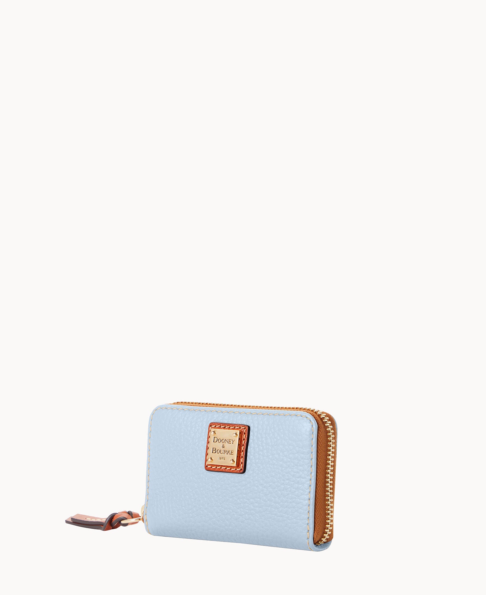 Pebble Grain Large Zip Around Credit Card Case - Image 29