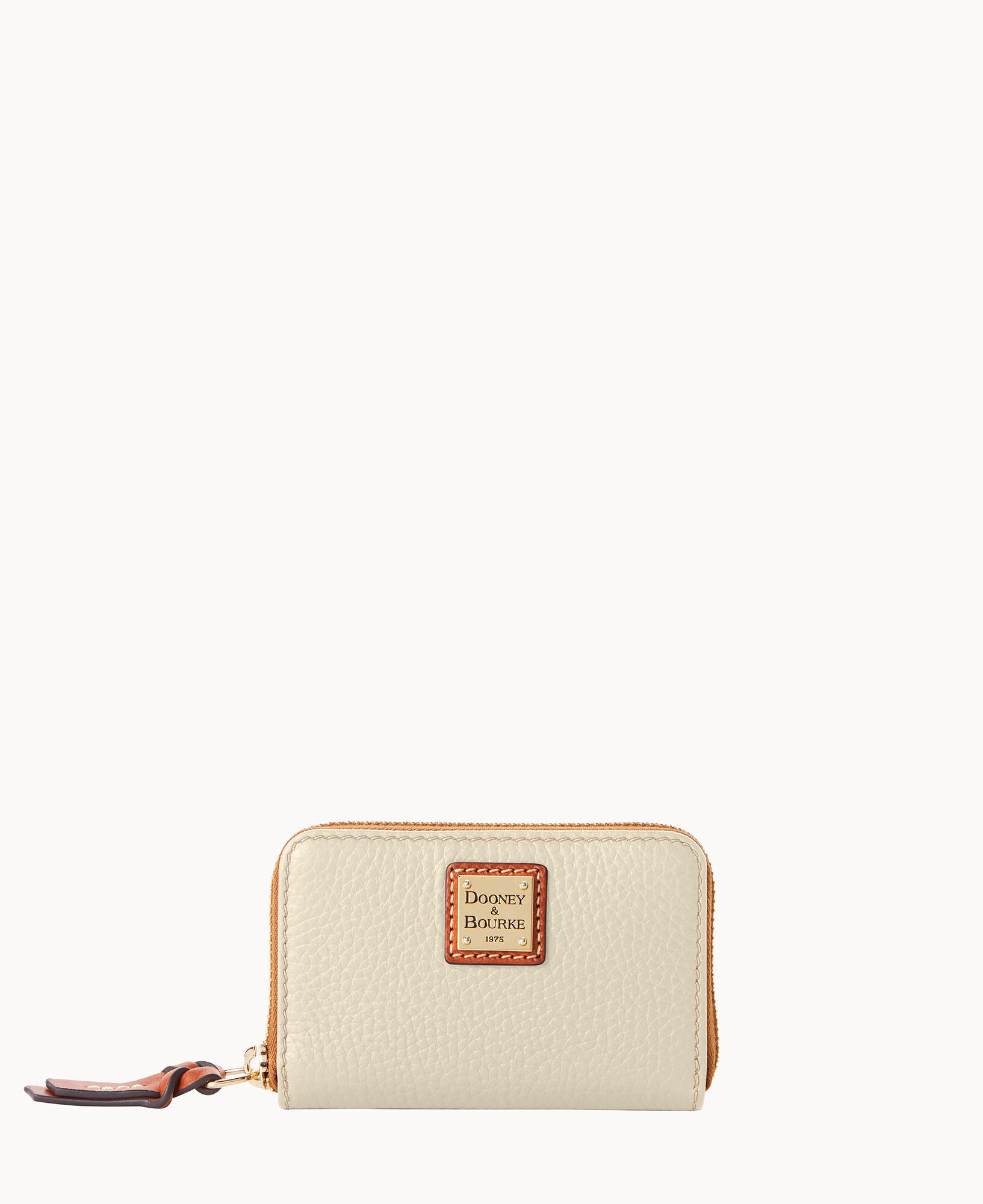 Pebble Grain Large Zip Around Credit Card Case - Image 22