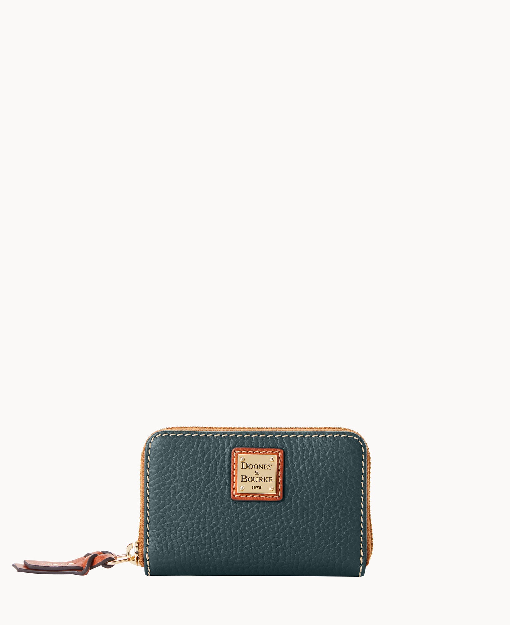 Pebble Grain Large Zip Around Credit Card Case - Image 4