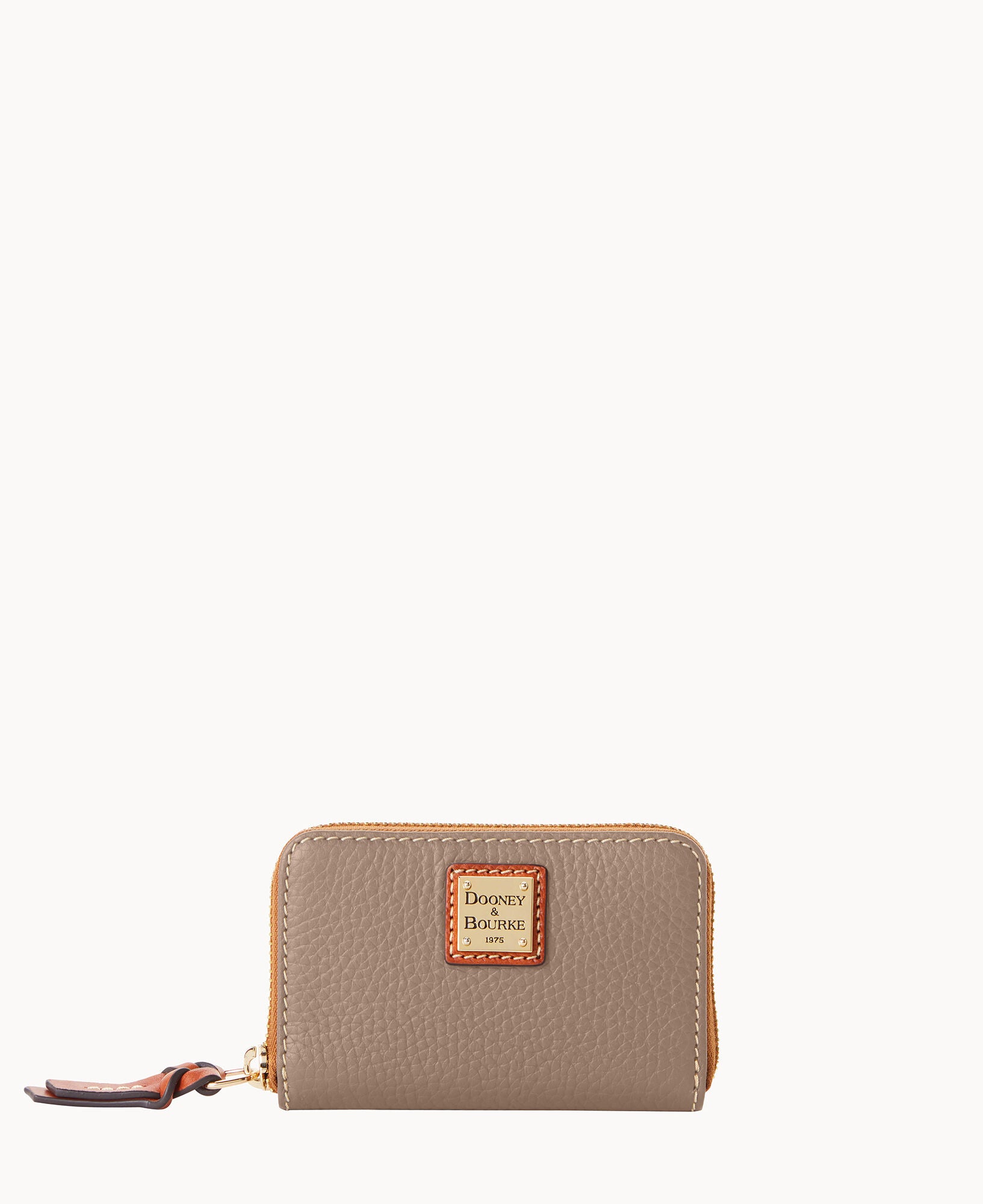 Pebble Grain Large Zip Around Credit Card Case - Image 16