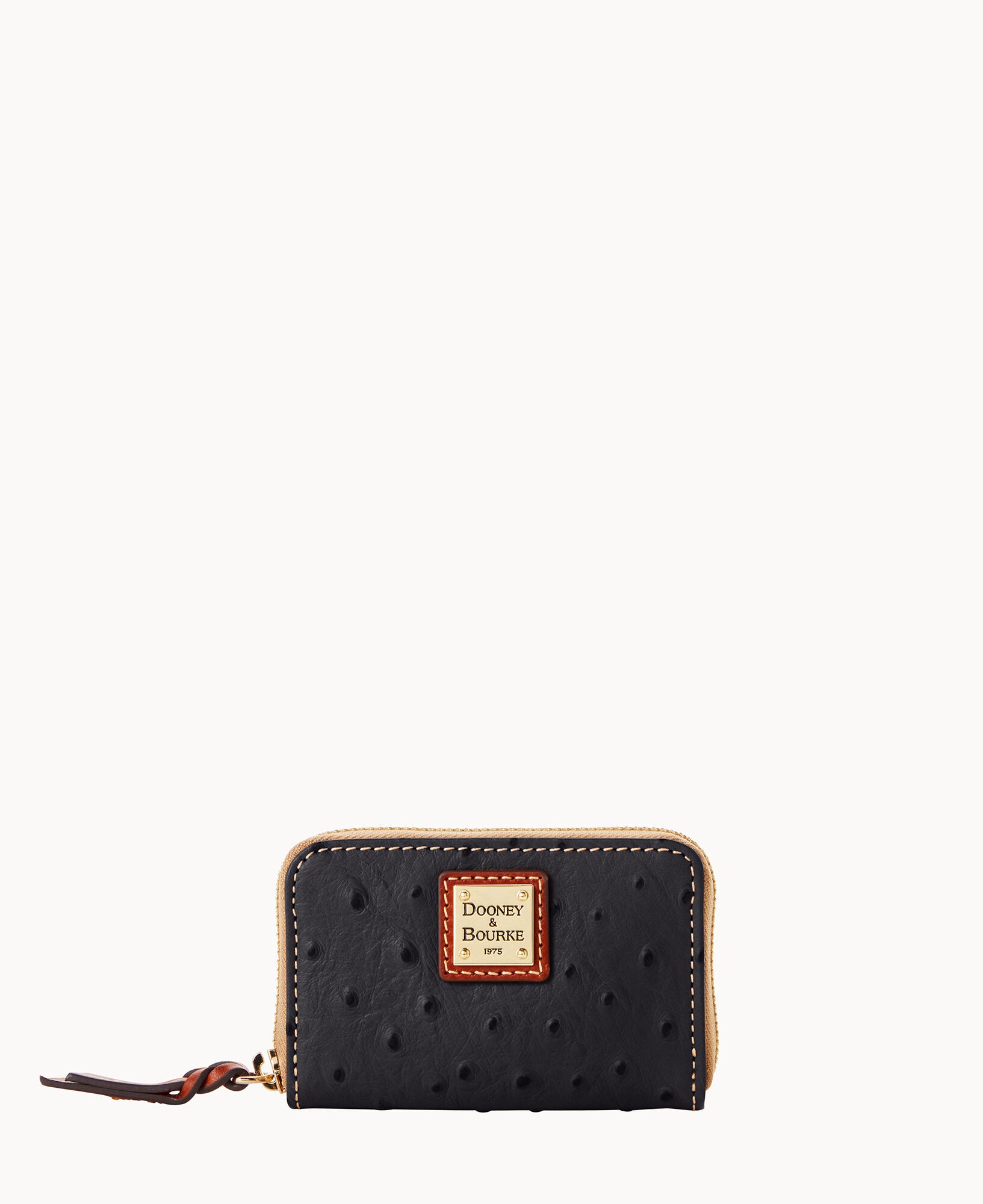 Ostrich Large Zip Around Credit Card Case - Image 18