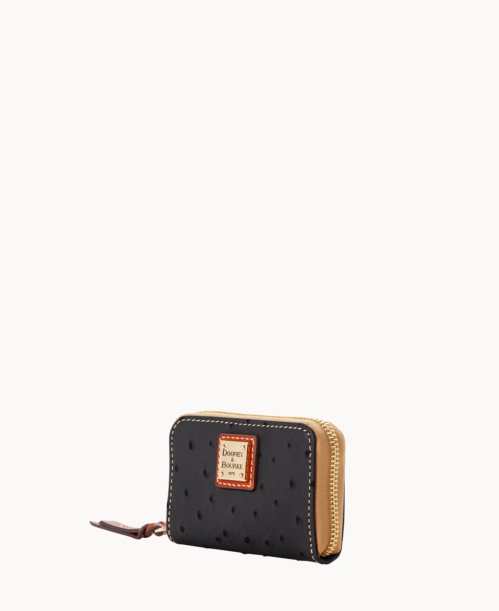 Ostrich Large Zip Around Credit Card Case - Image 13