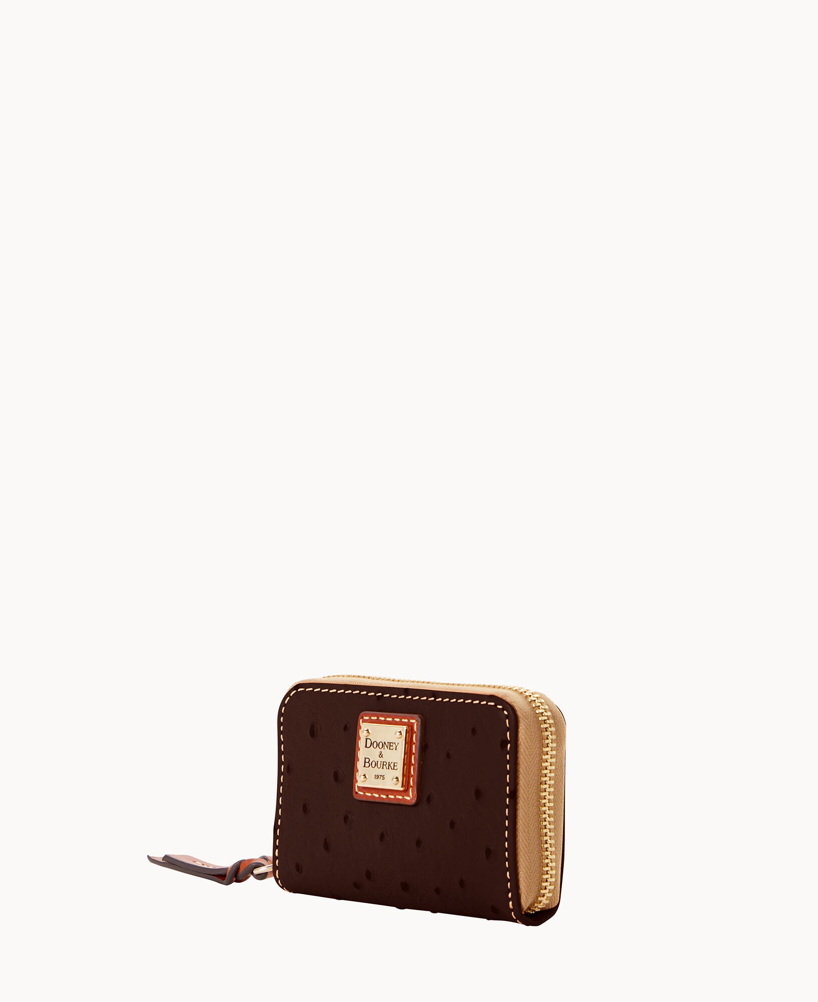 Ostrich Large Zip Around Credit Card Case - Image 2