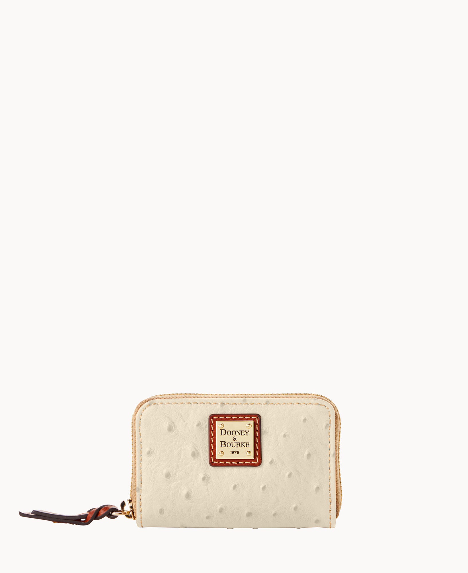 Ostrich Large Zip Around Credit Card Case - Image 28