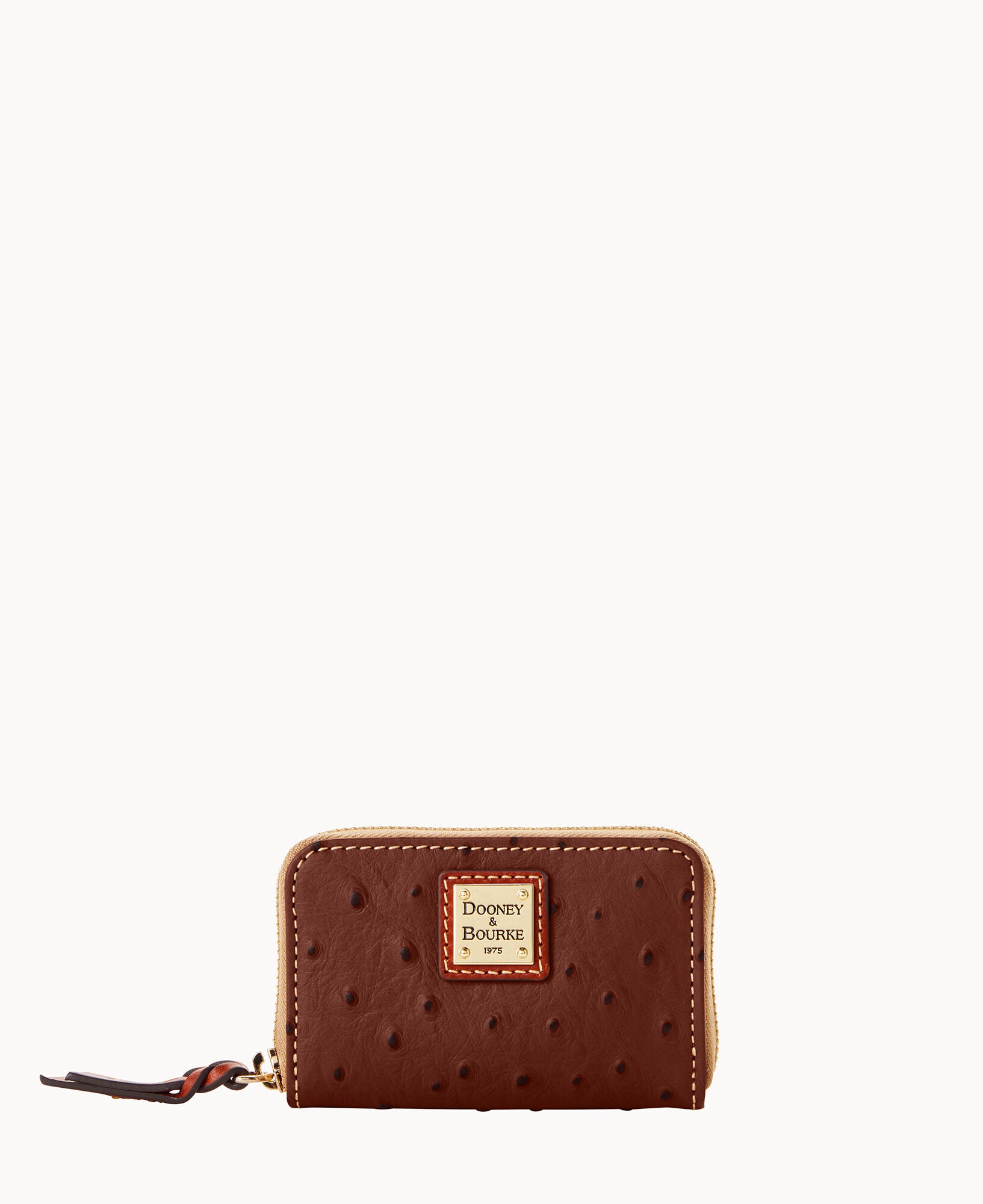Ostrich Large Zip Around Credit Card Case - Image 19