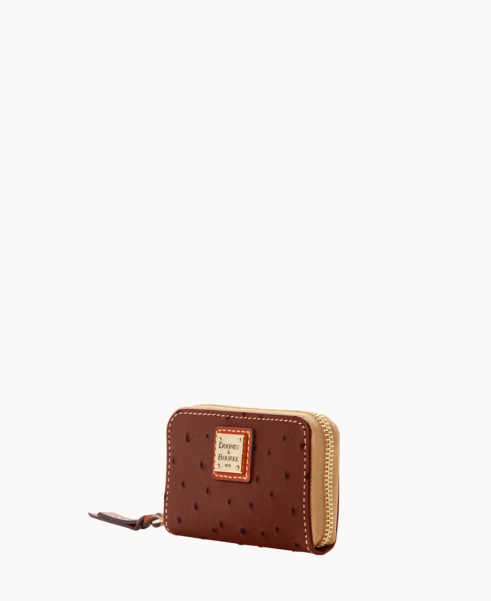 Ostrich Large Zip Around Credit Card Case - Image 20