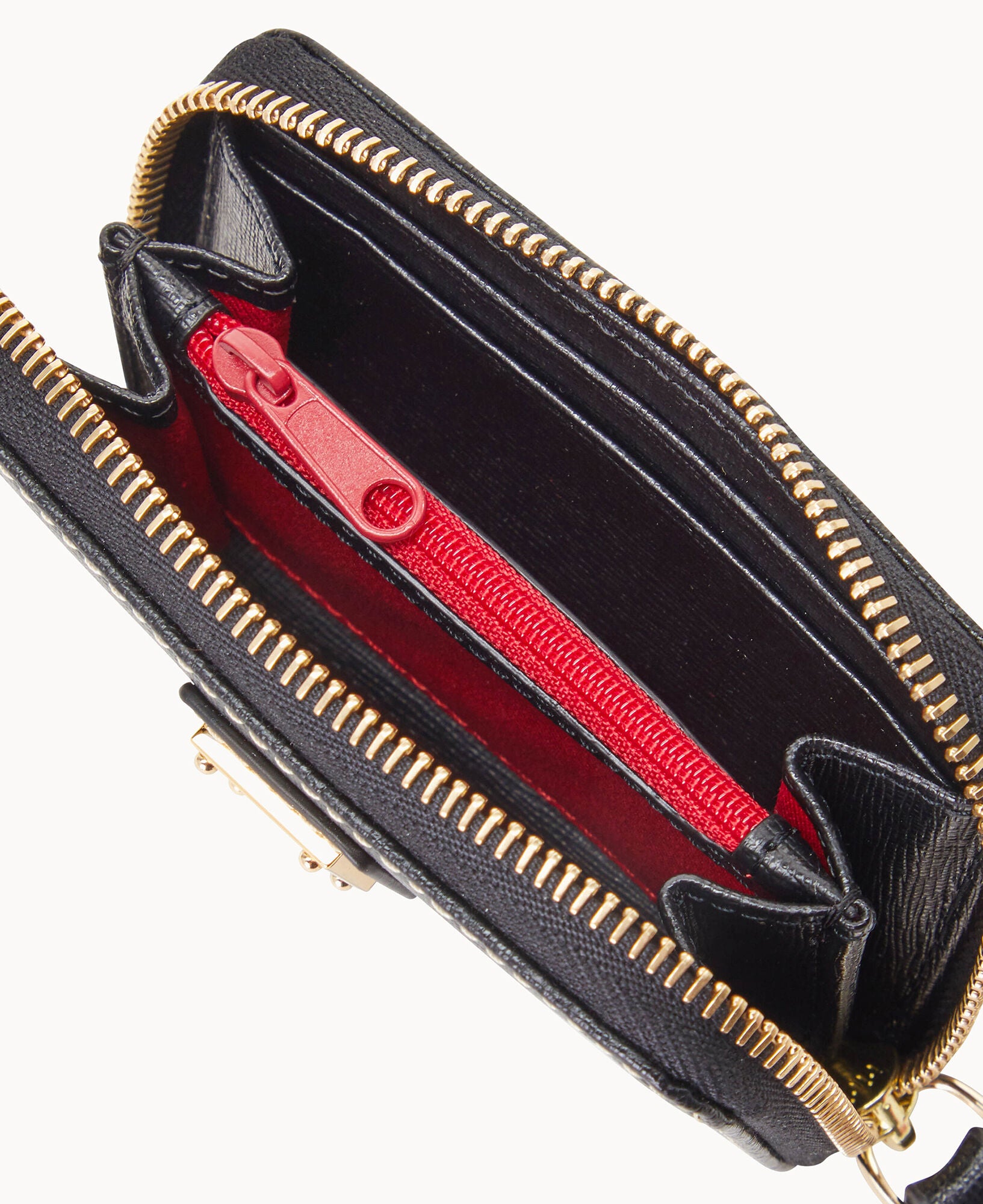 Saffiano Large Zip Around Credit Card Case - Image 15