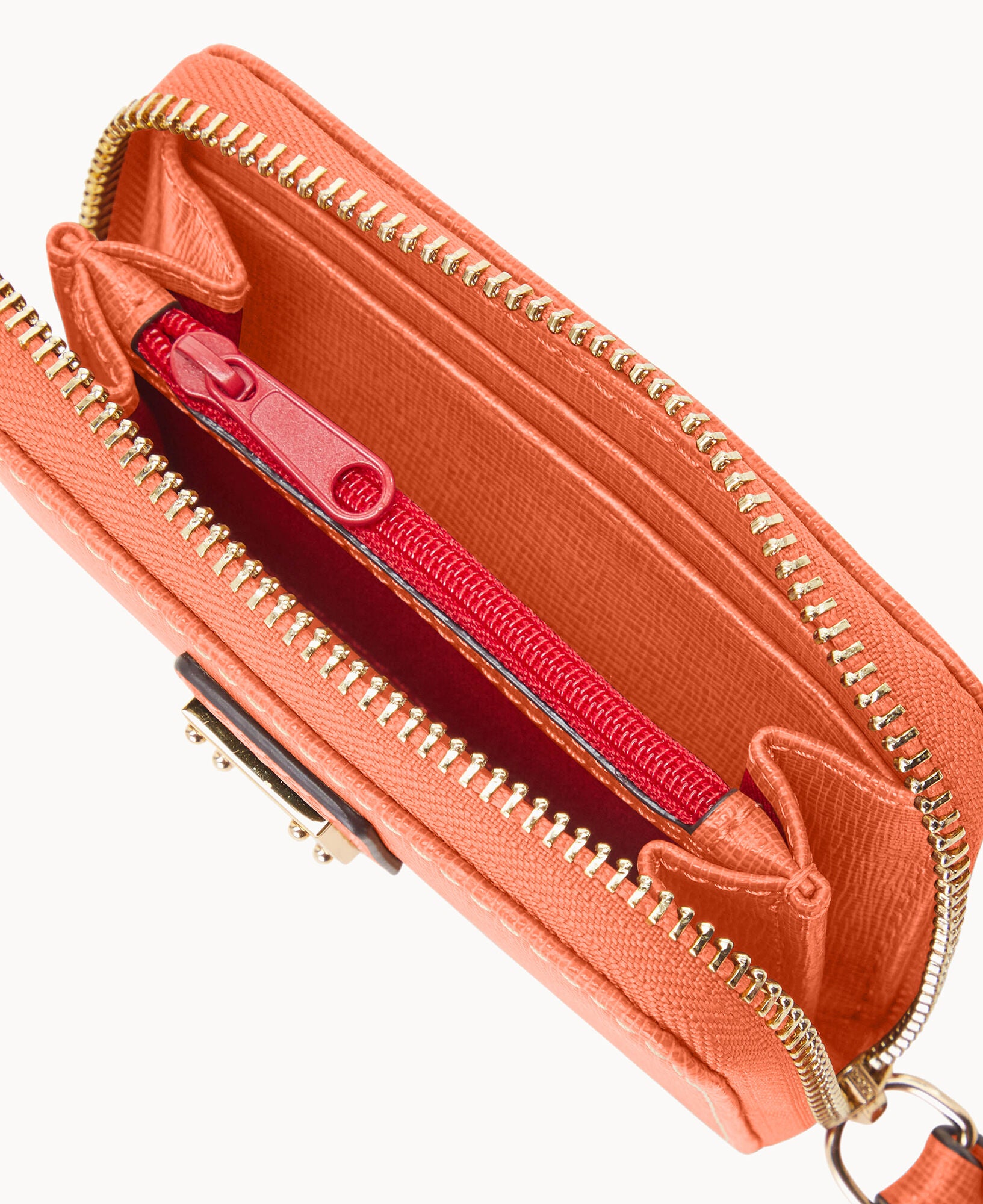 Saffiano Large Zip Around Credit Card Case - Image 24