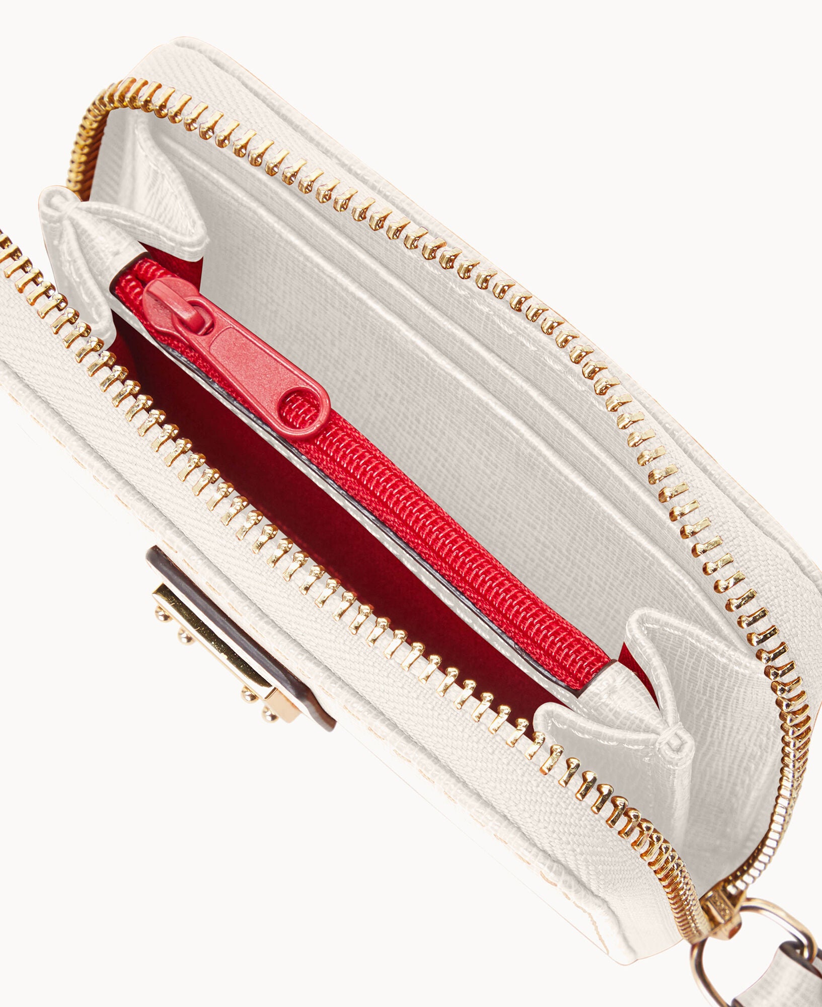 Saffiano Large Zip Around Credit Card Case - Image 3