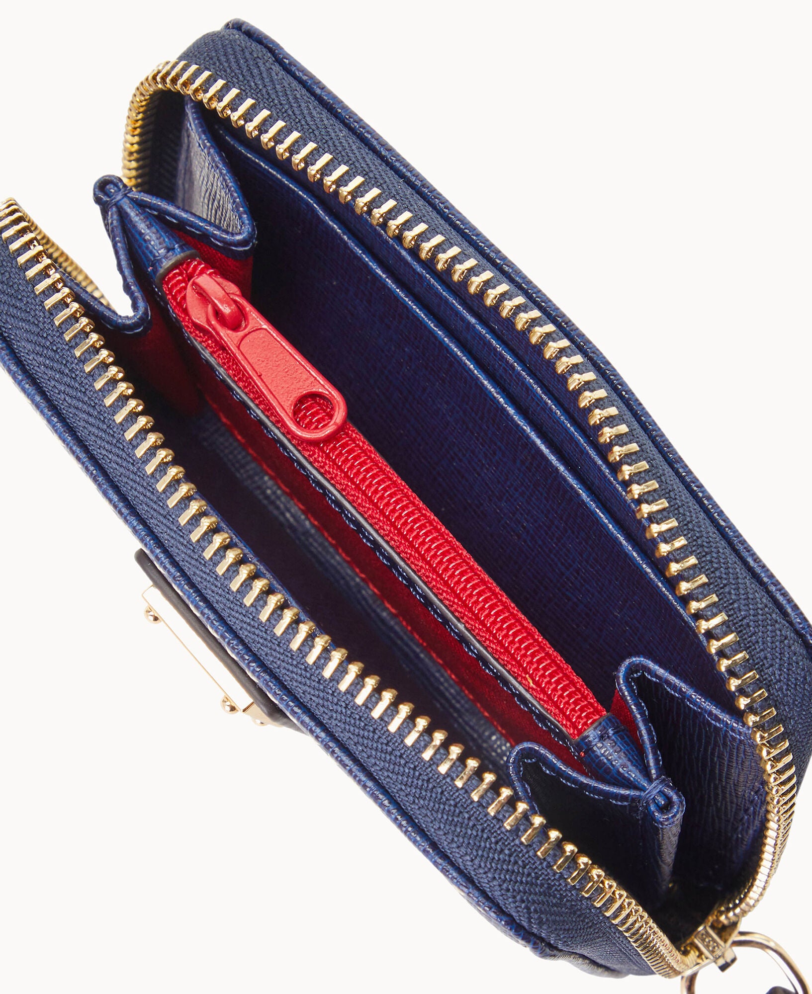 Saffiano Large Zip Around Credit Card Case - Image 12