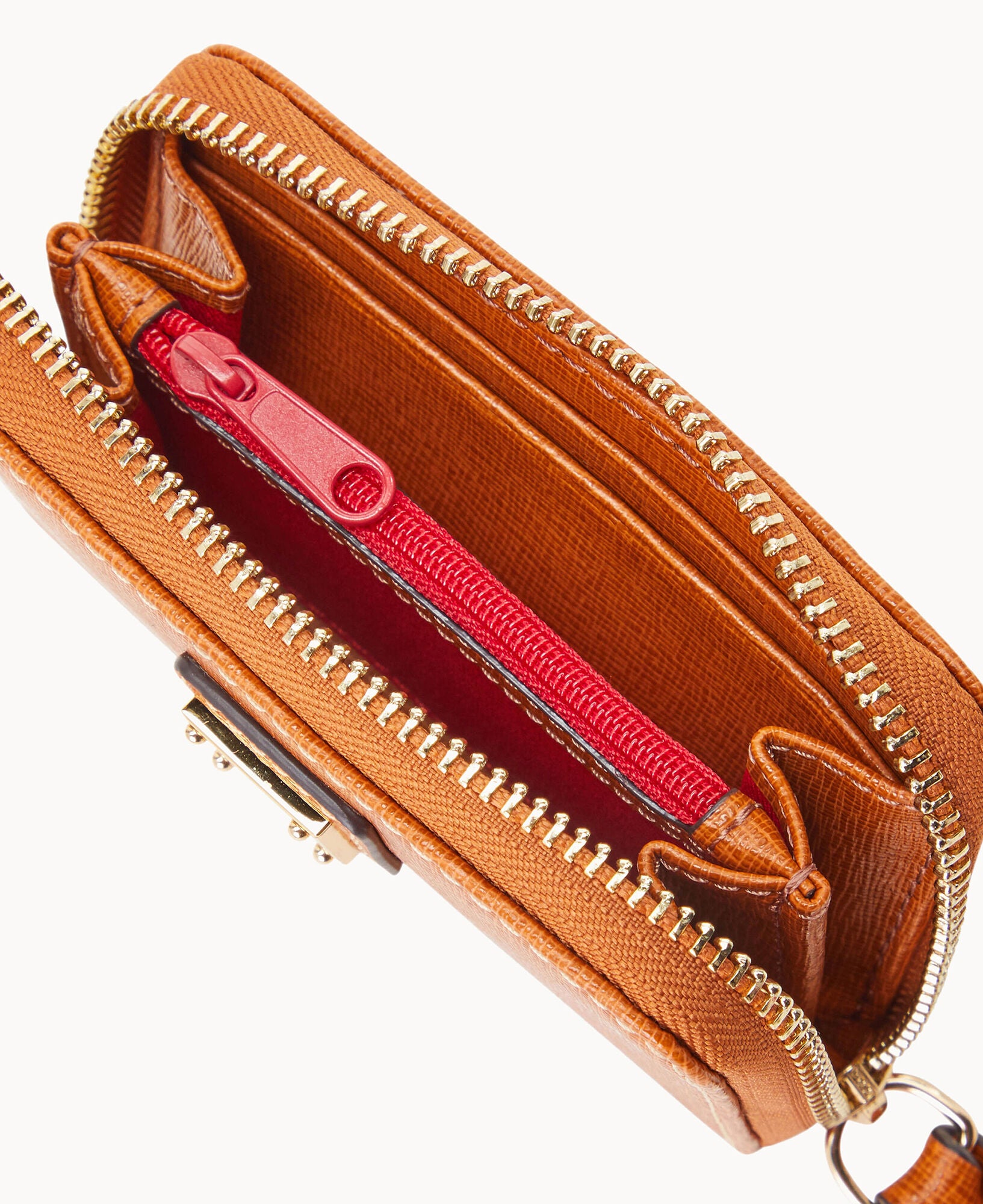 Saffiano Large Zip Around Credit Card Case - Image 6