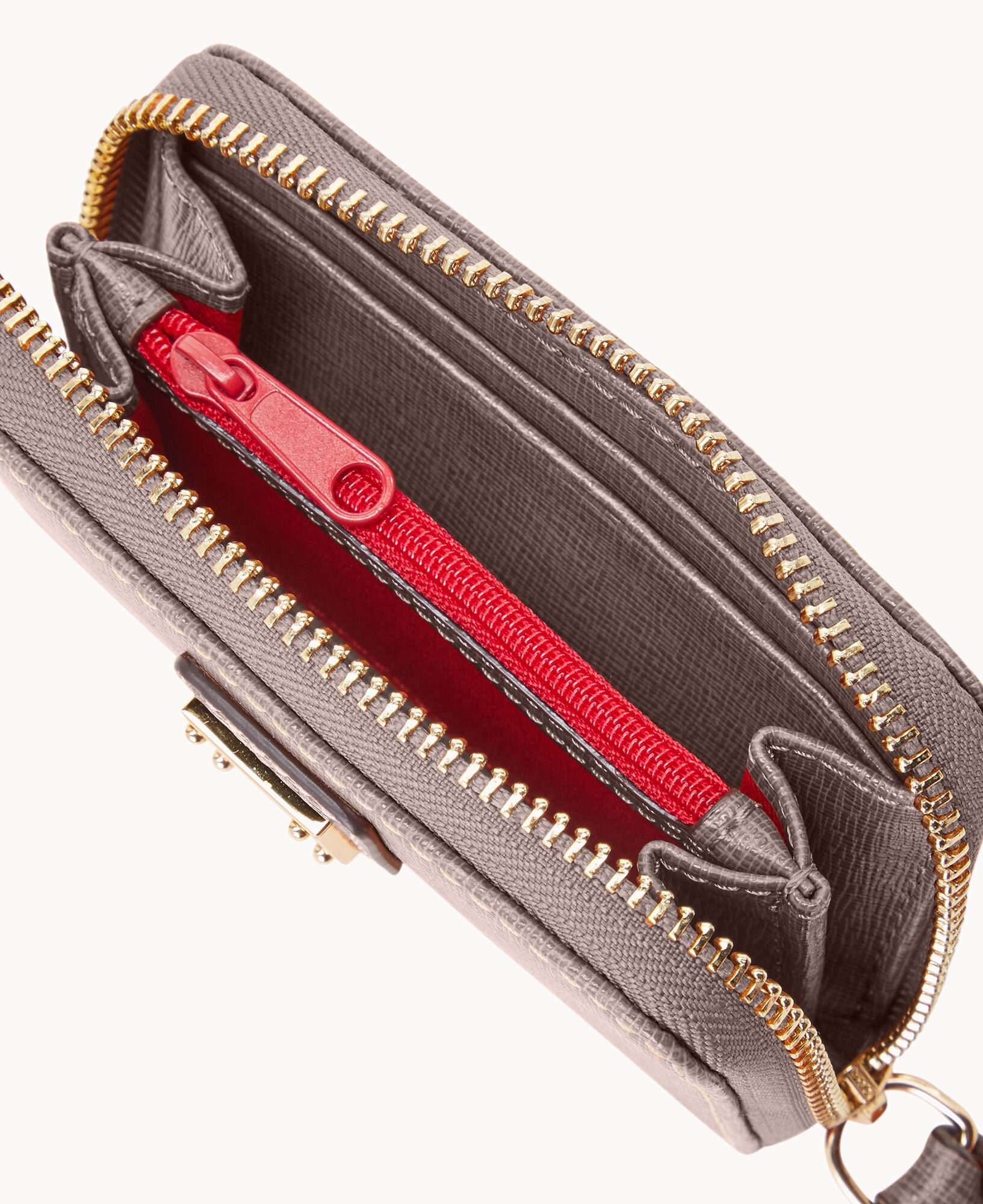 Saffiano Large Zip Around Credit Card Case - Image 27