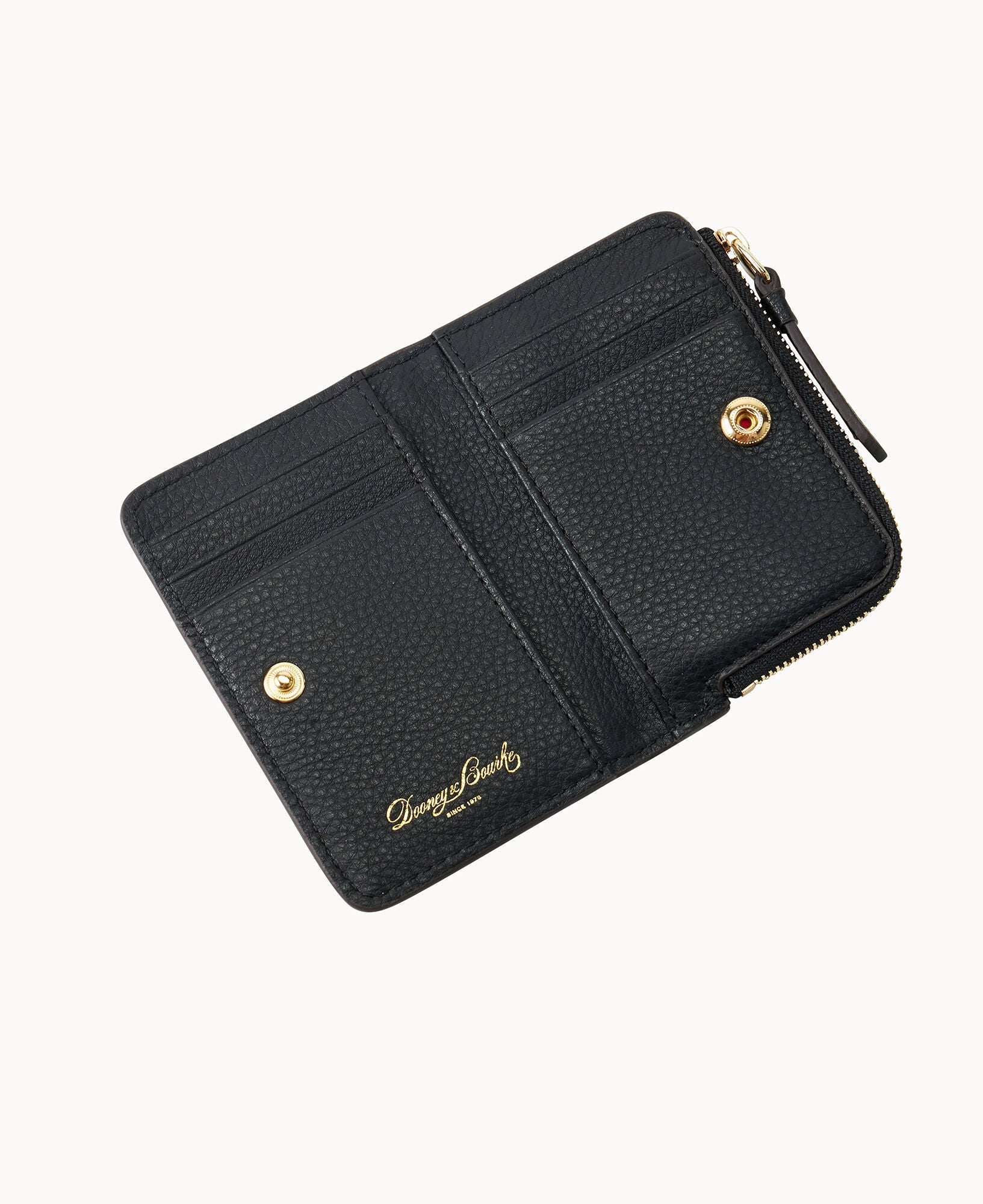 Pebble Grain Zip Credit Card Wallet 12 - Image 15