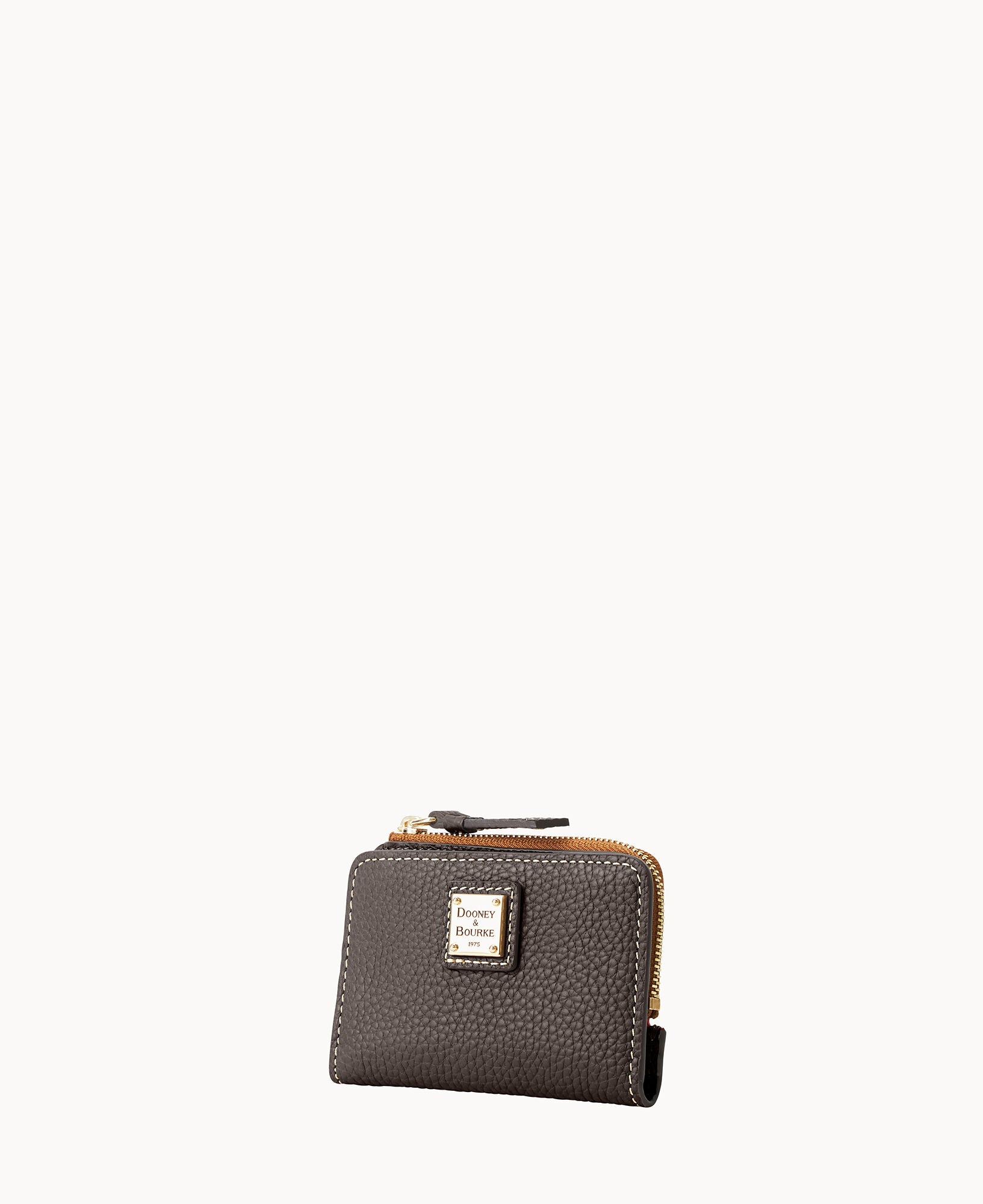 Pebble Grain Zip Credit Card Wallet 12 - Image 29