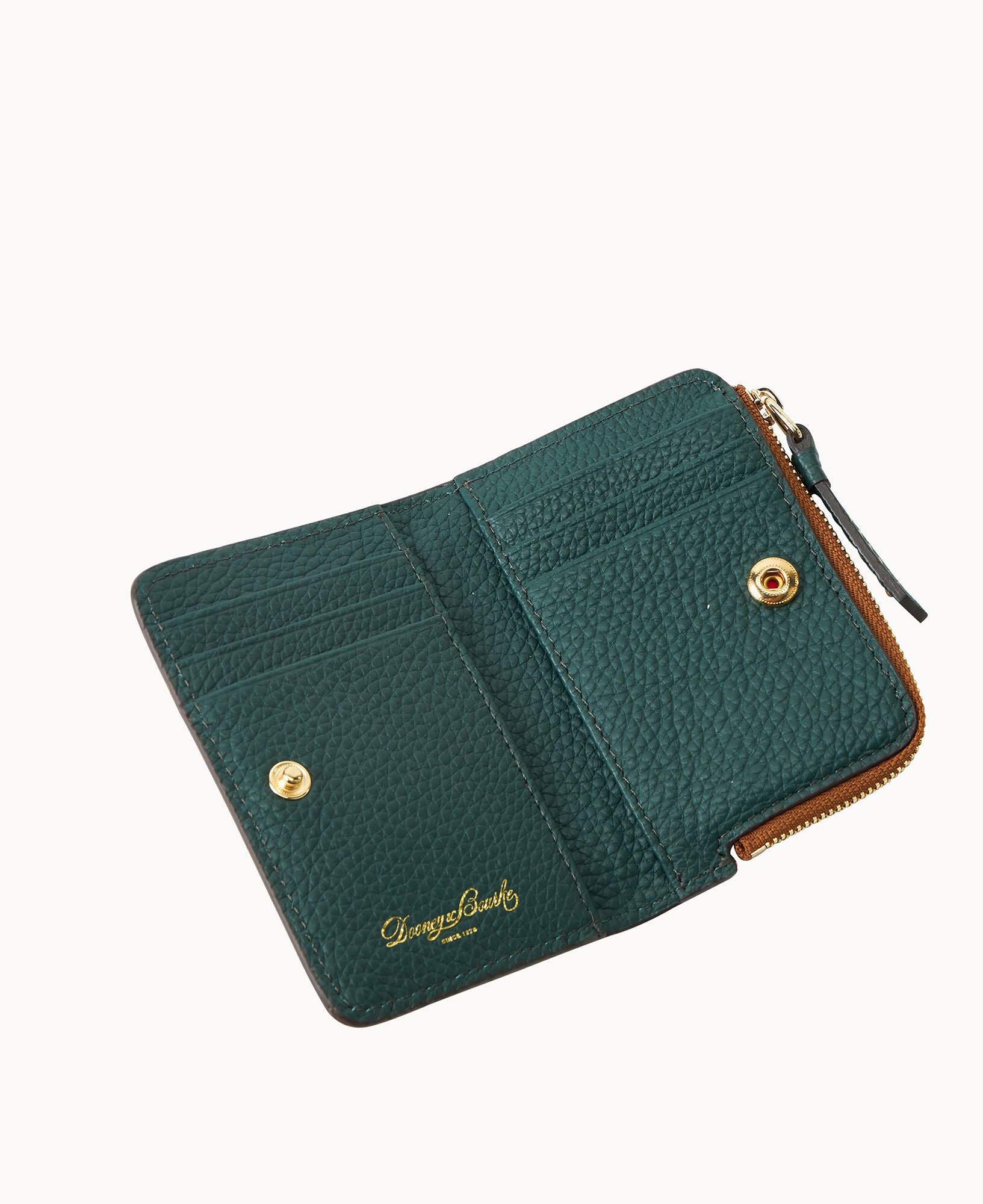 Pebble Grain Zip Credit Card Wallet 12 - Image 9
