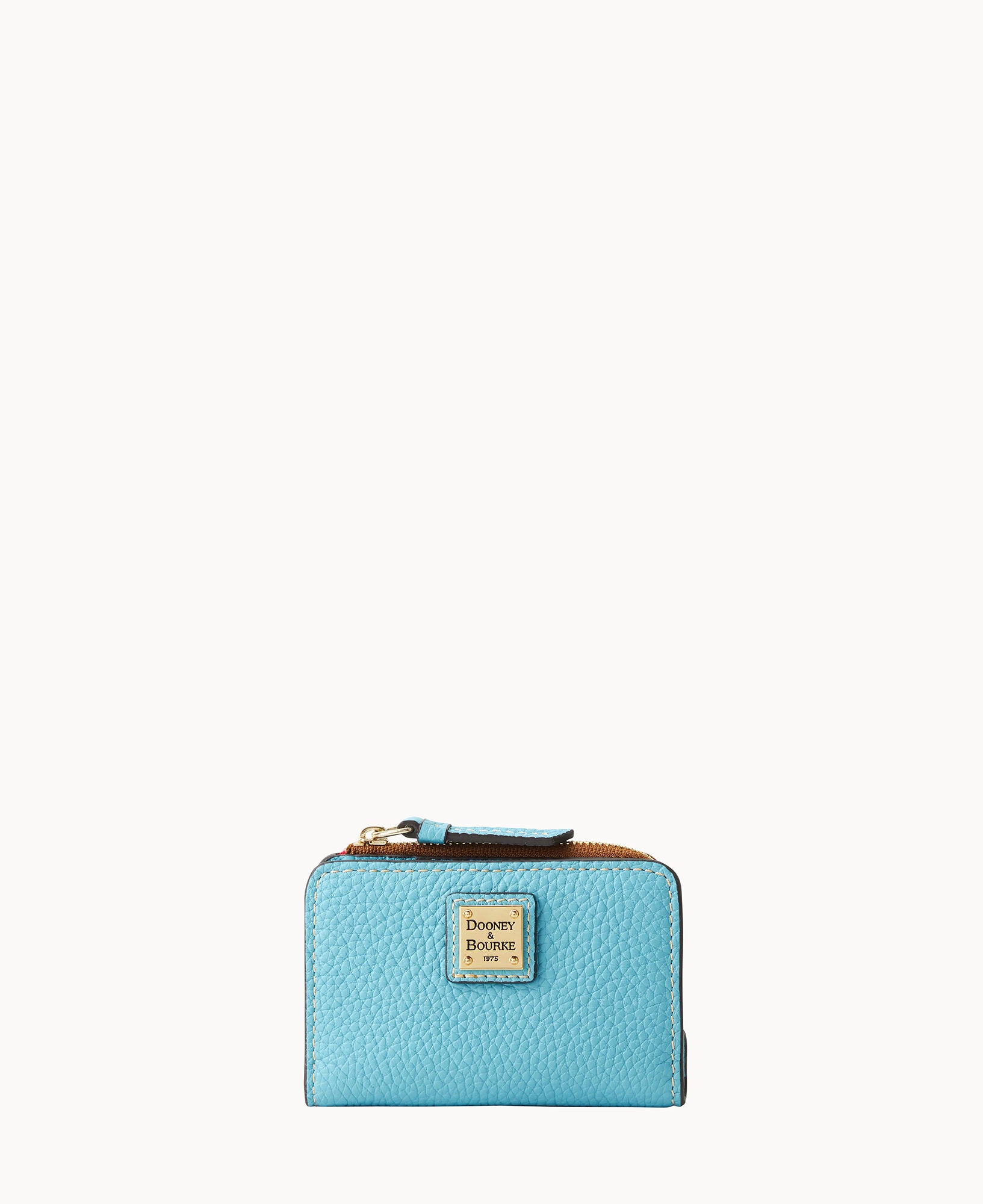 Pebble Grain Zip Credit Card Wallet 12 - Image 22