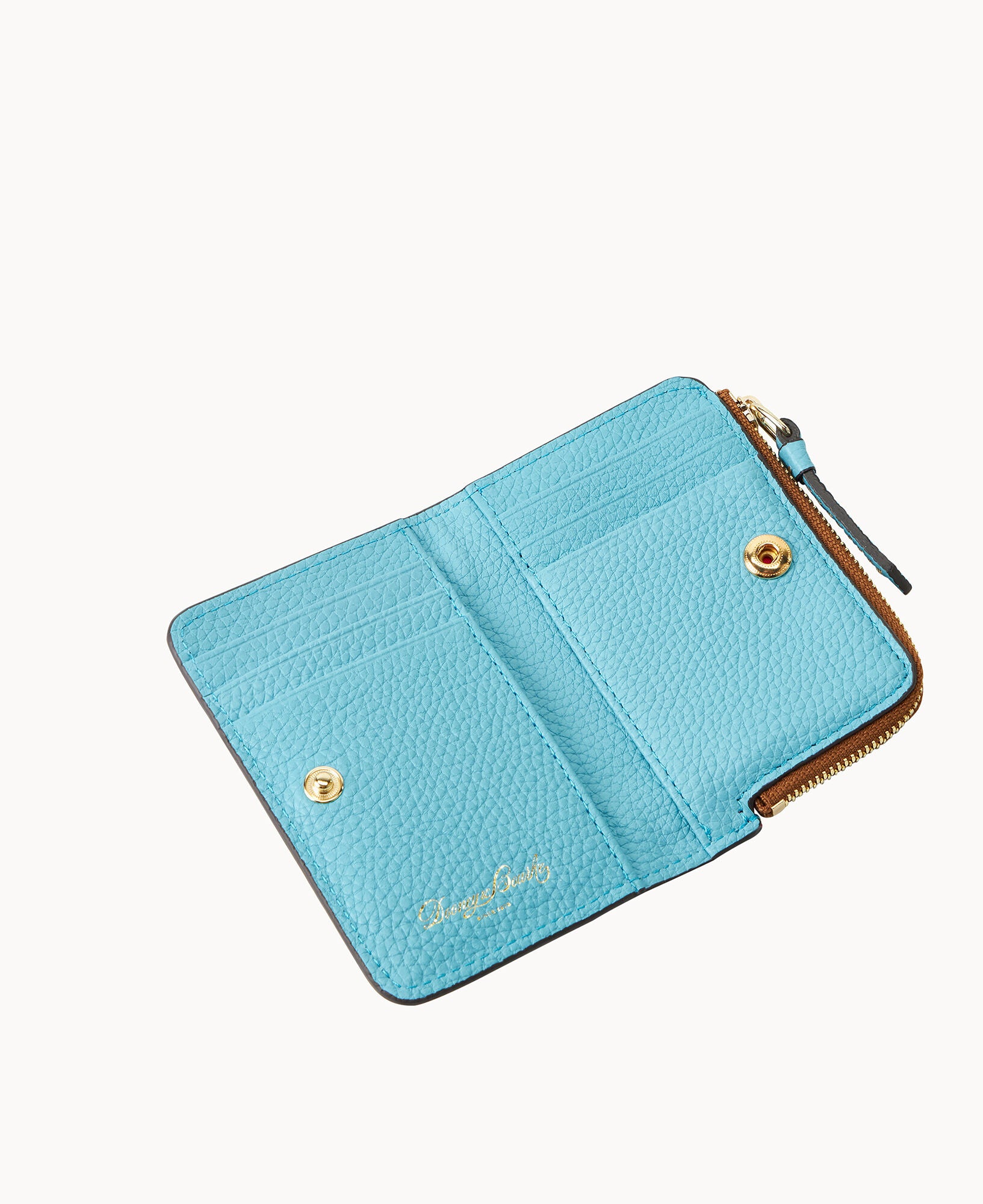Pebble Grain Zip Credit Card Wallet 12 - Image 24