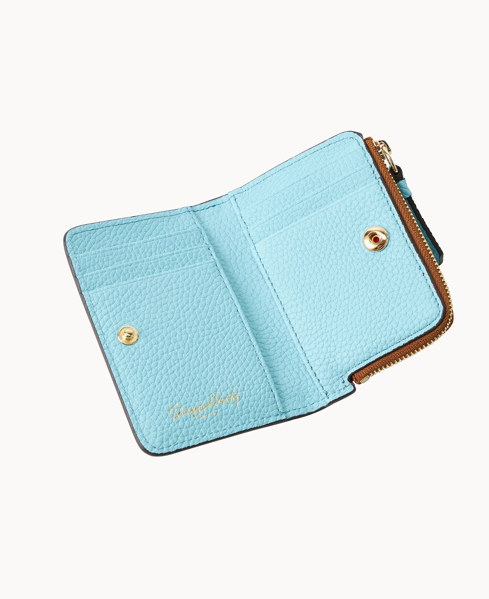 Pebble Grain Zip Credit Card Wallet 12 - Image 12
