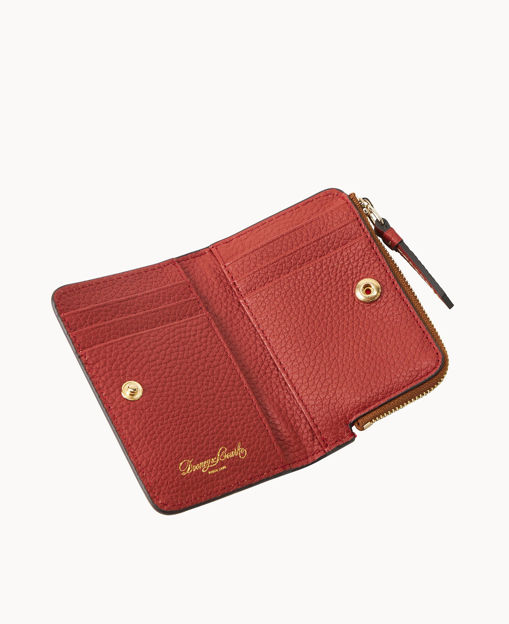 Pebble Grain Zip Credit Card Wallet 12 - Image 27