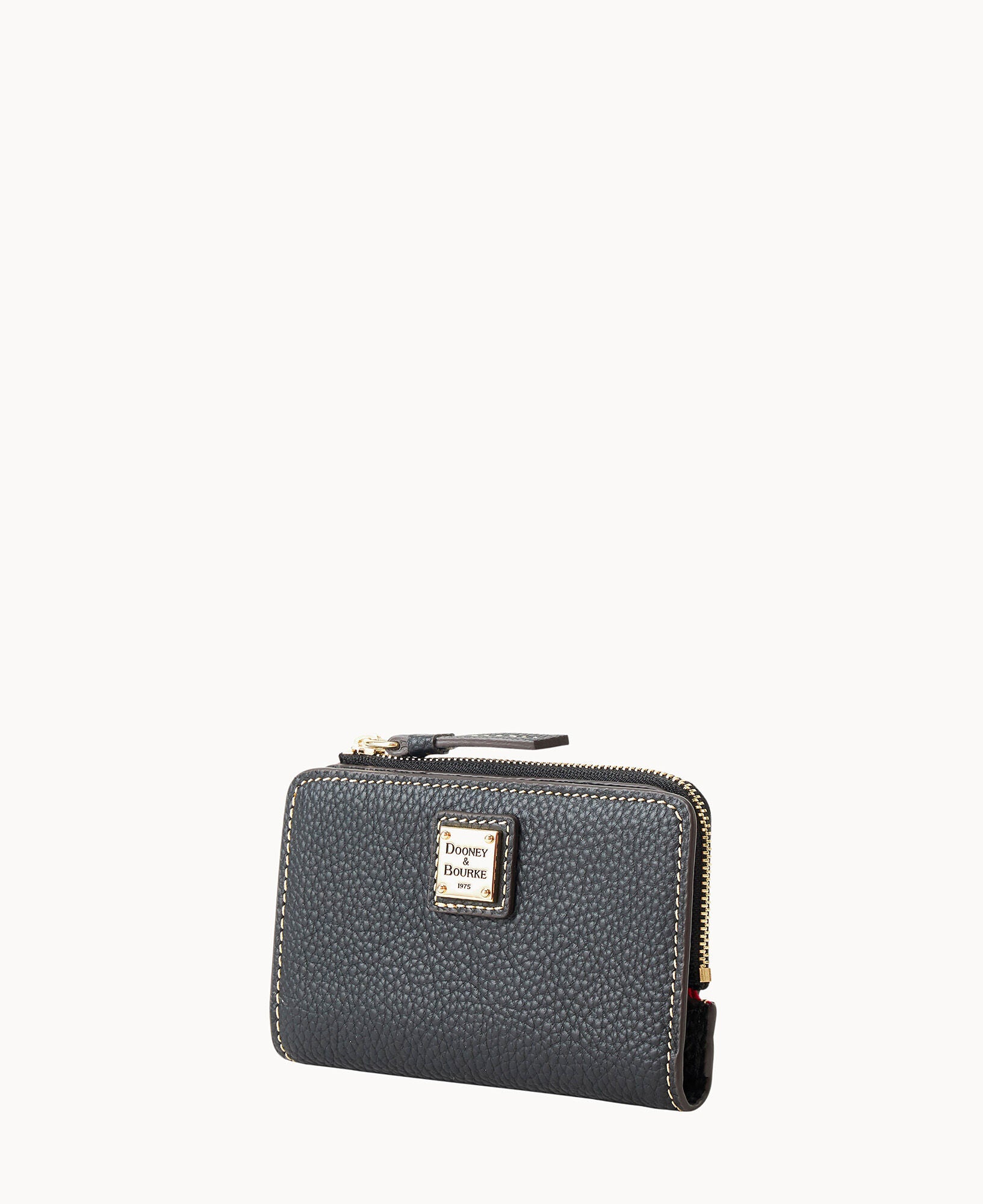 Pebble Grain Zip Credit Card Wallet 14 - Image 2